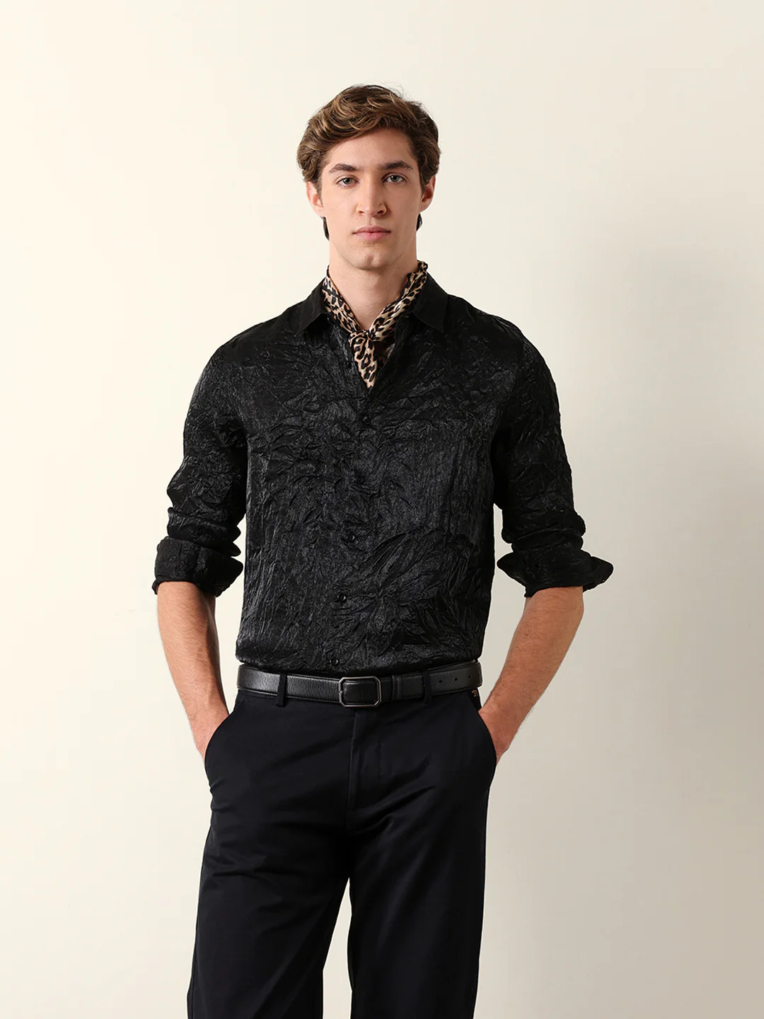 Men Long Sleeves Shirt - Image 3