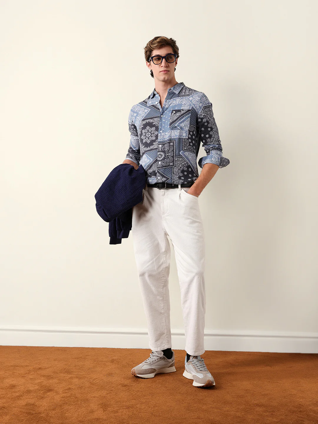 Men Long Sleeves Shirt - Image 2