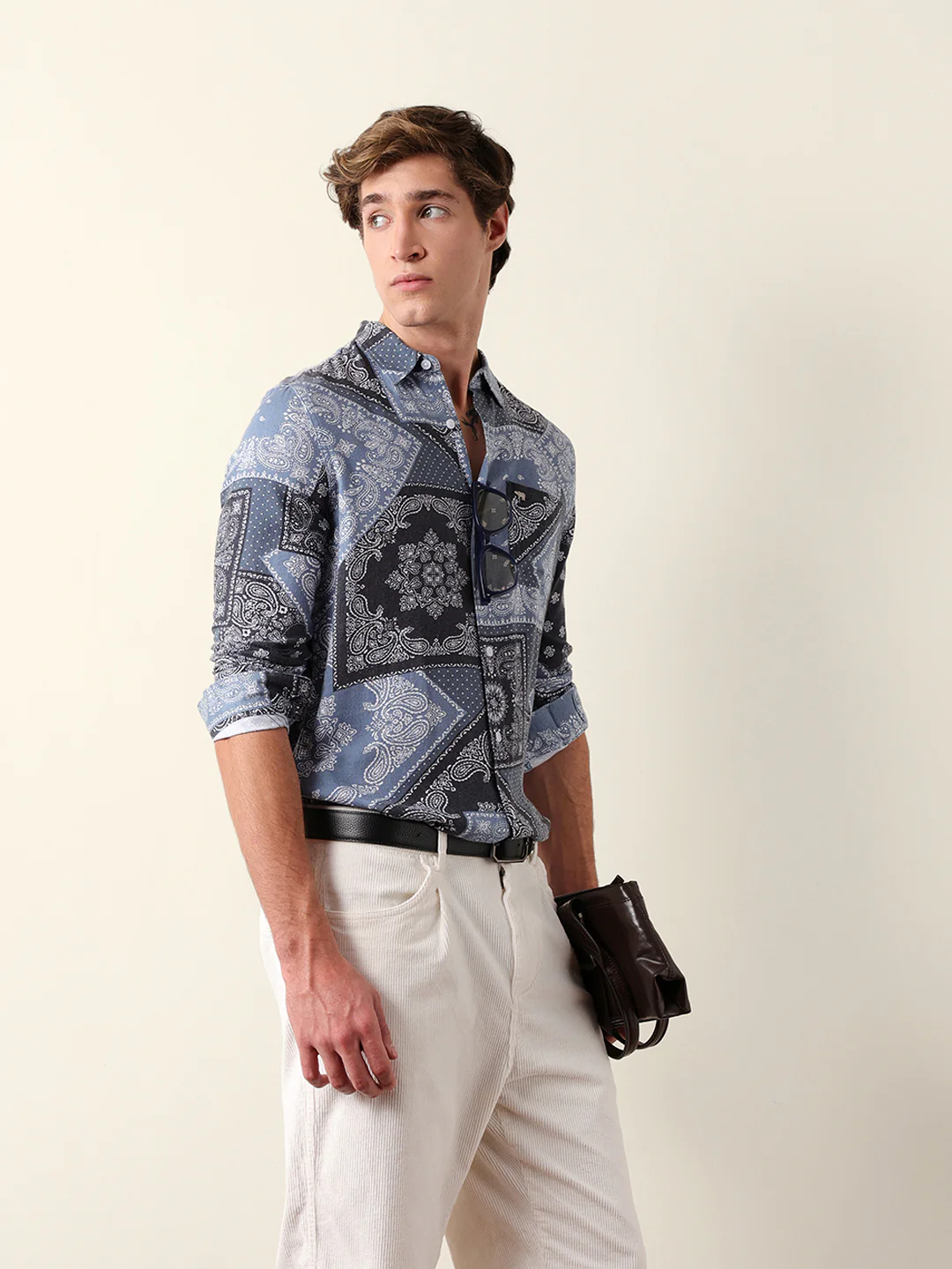 Men Long Sleeves Shirt - Image 5