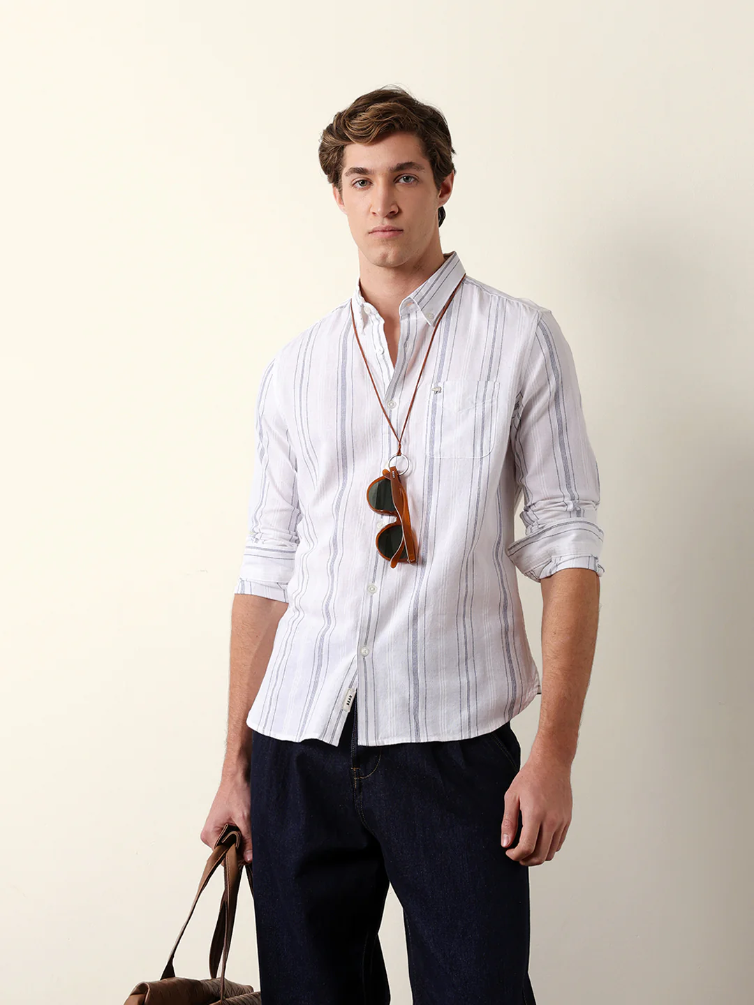 Men Long Sleeves Shirt - Image 2