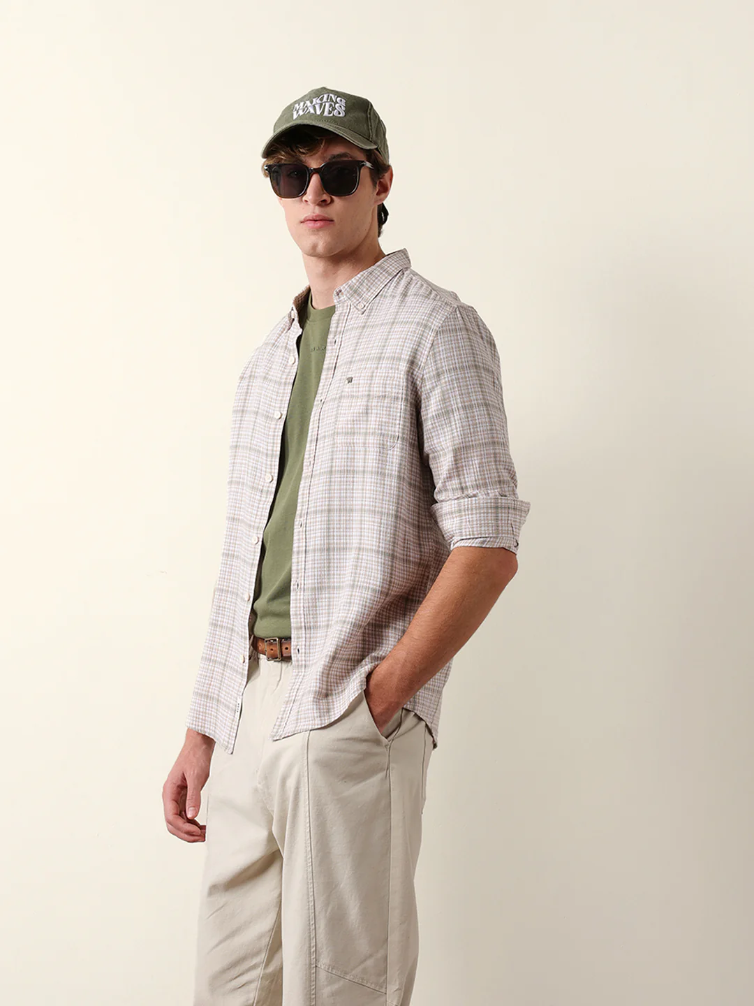 Men Long Sleeves Shirt - Image 4