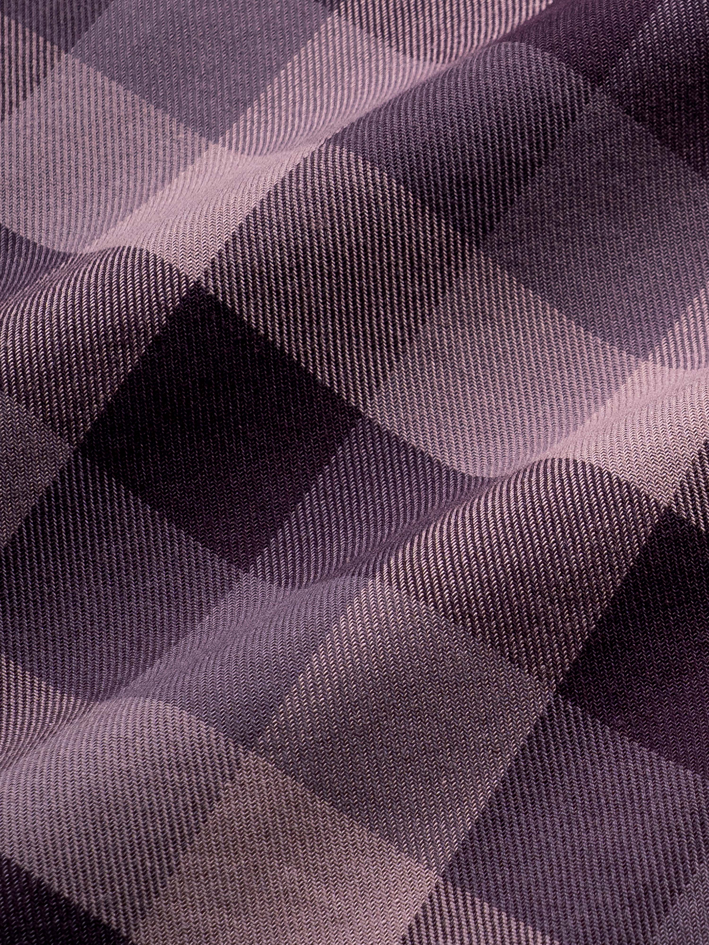 Men Magenta Checked Shirt - Image 8