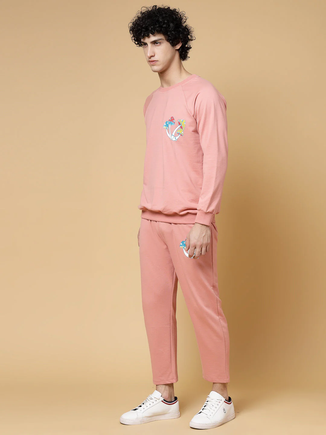 Men Magic Mushroom Oversized Puff Printed Coords - Image 3