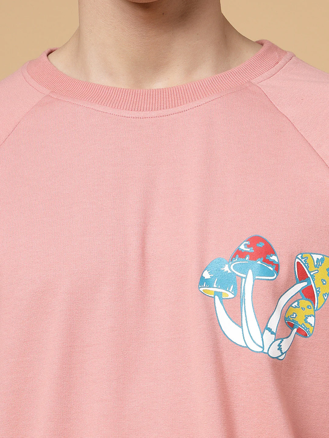 Men Magic Mushroom Oversized Puff Printed Coords - Image 4