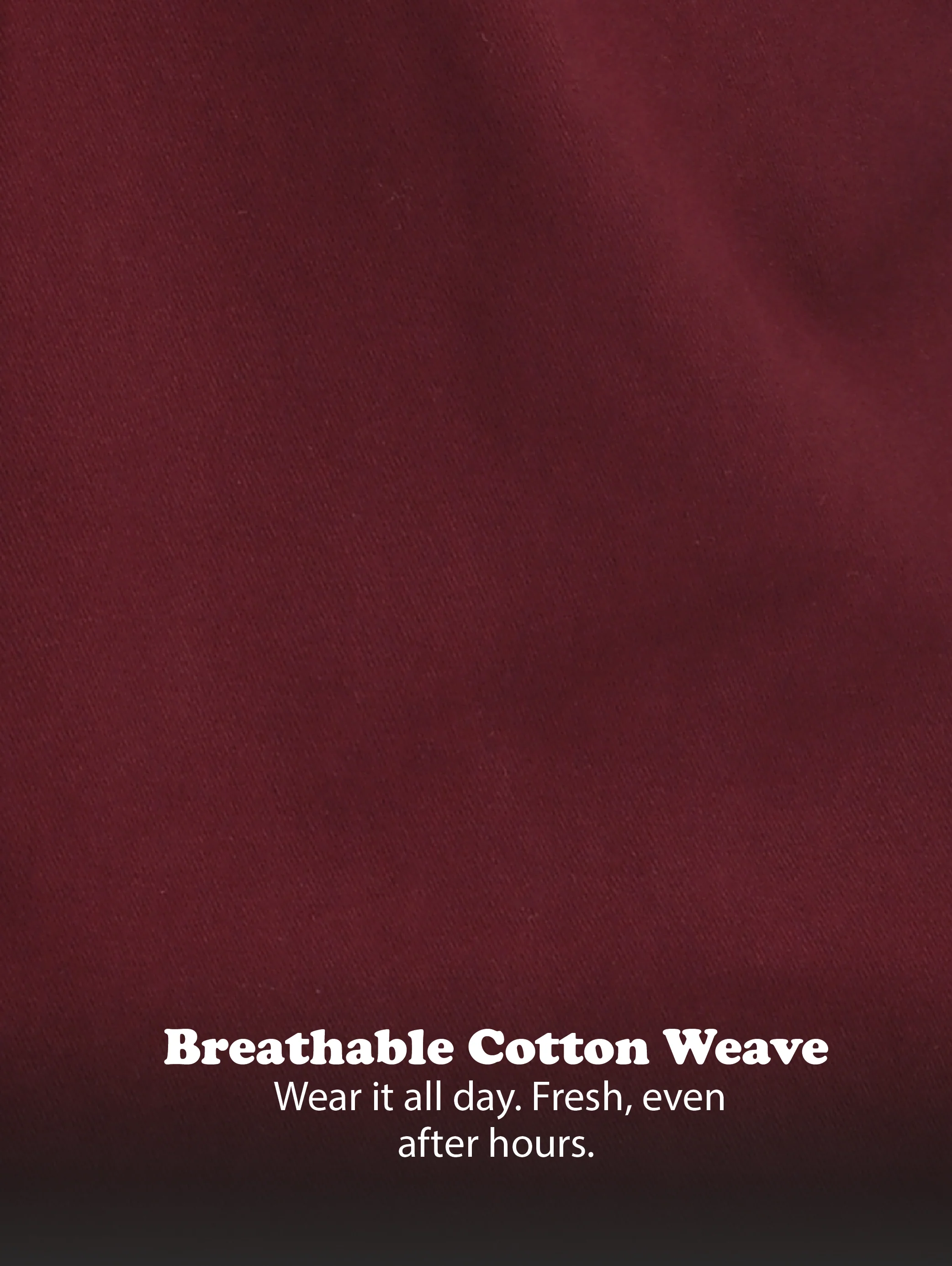 Men Maroon Everyday Essential Solid Shirt - Image 13