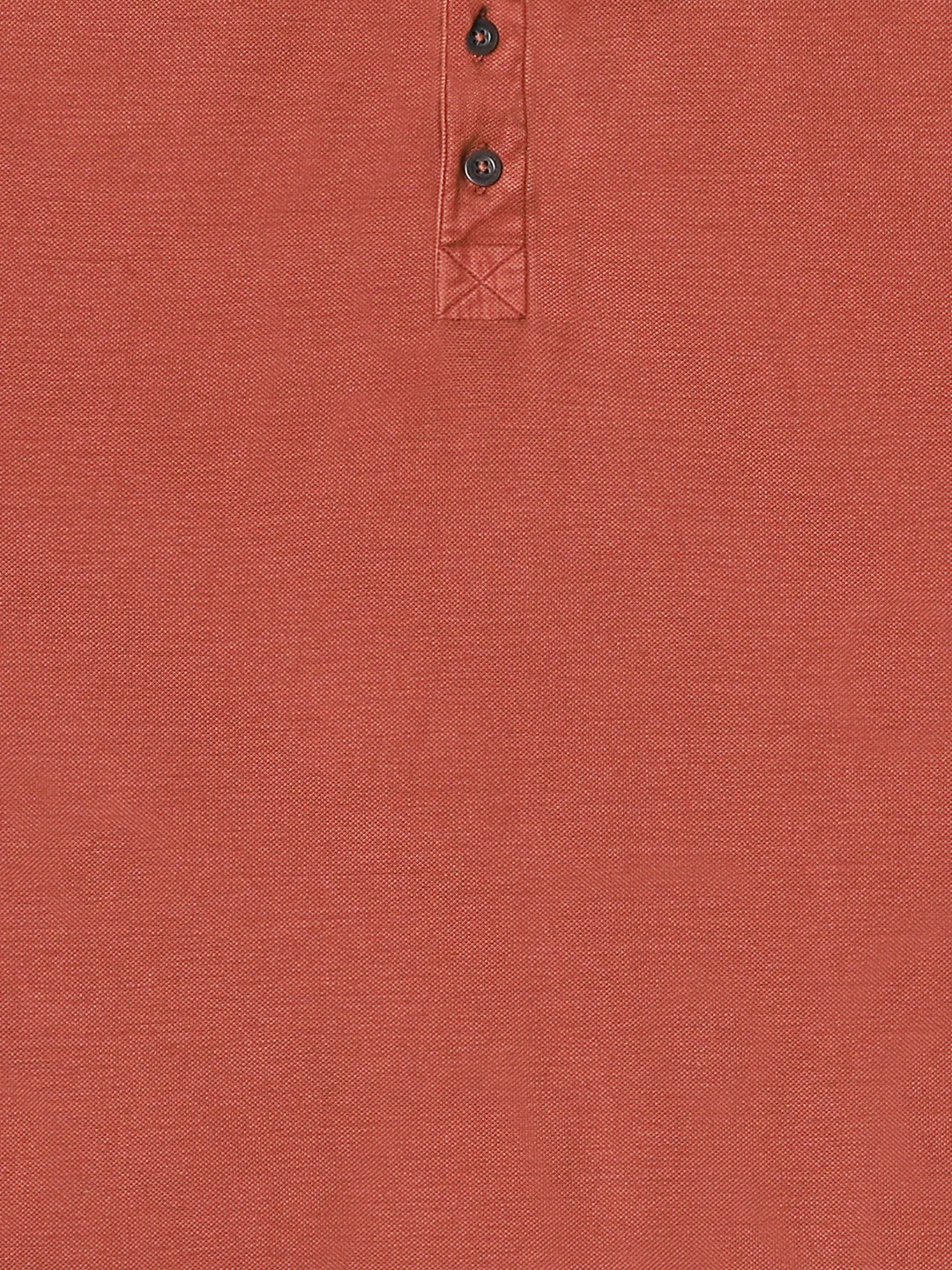 Men Rusty Orange Drop Shoulder Oversize Polo T-Shirt - Image 8