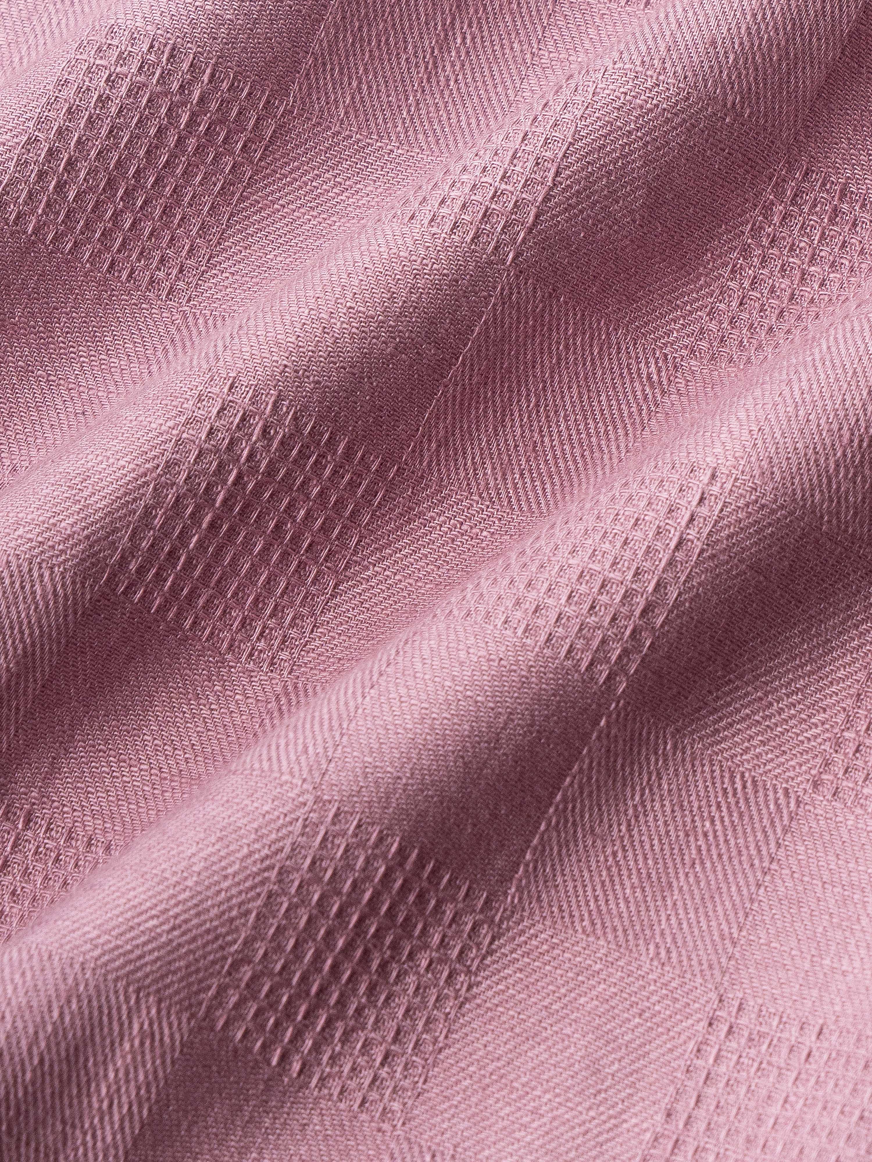 Men Mauve Checked Shirt - Image 7