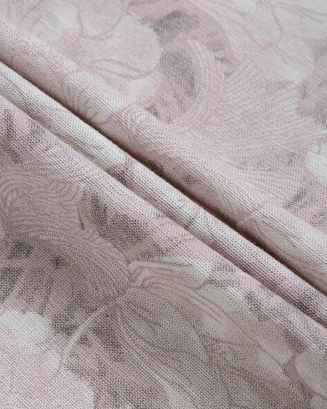 Men Mauve Floral Print Shirt - Image 8