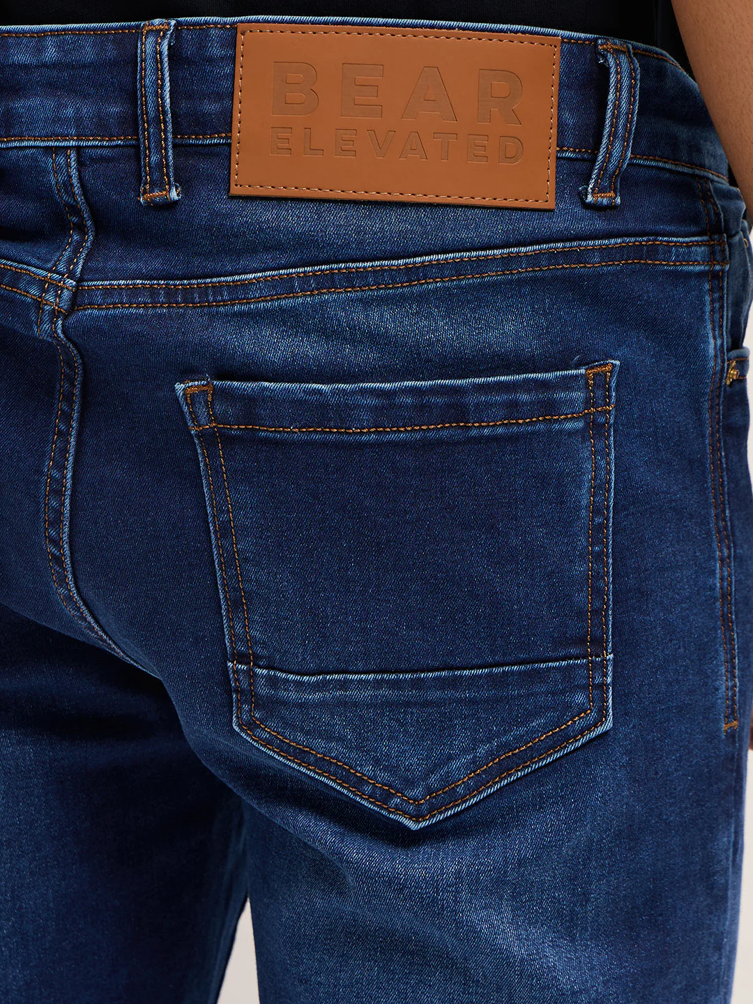 Men Mid BlueLight Fade Mid-Rise Skinny Fit Jeans - Image 6