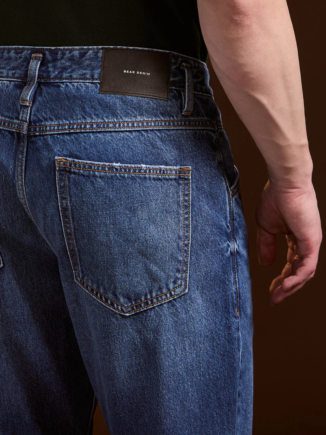 Men Blue Mid-Rise Jeans - Image 6