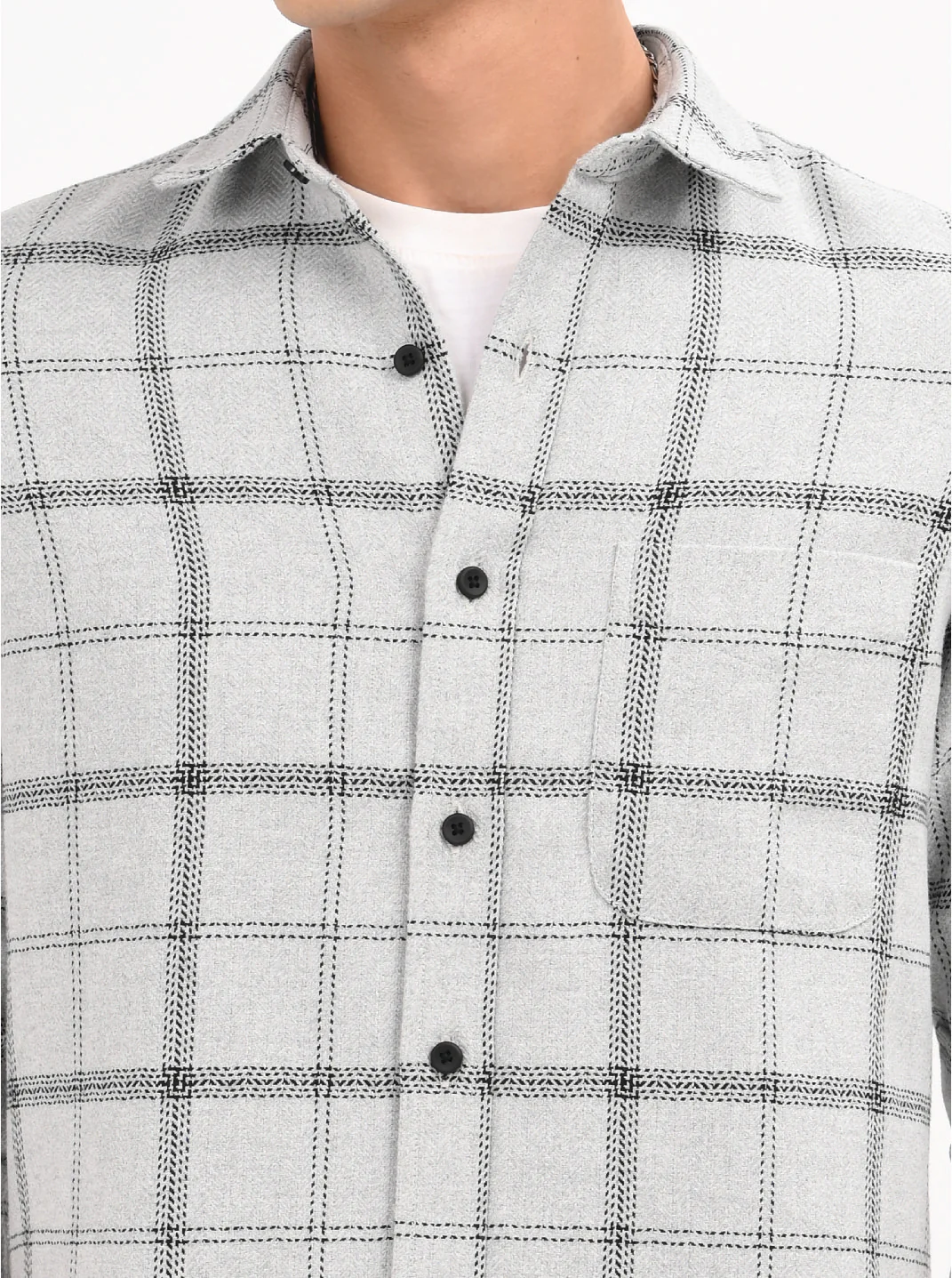Men Grey Shirt - Image 3