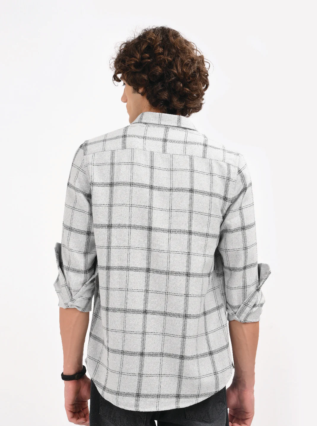 Men Grey Shirt - Image 4