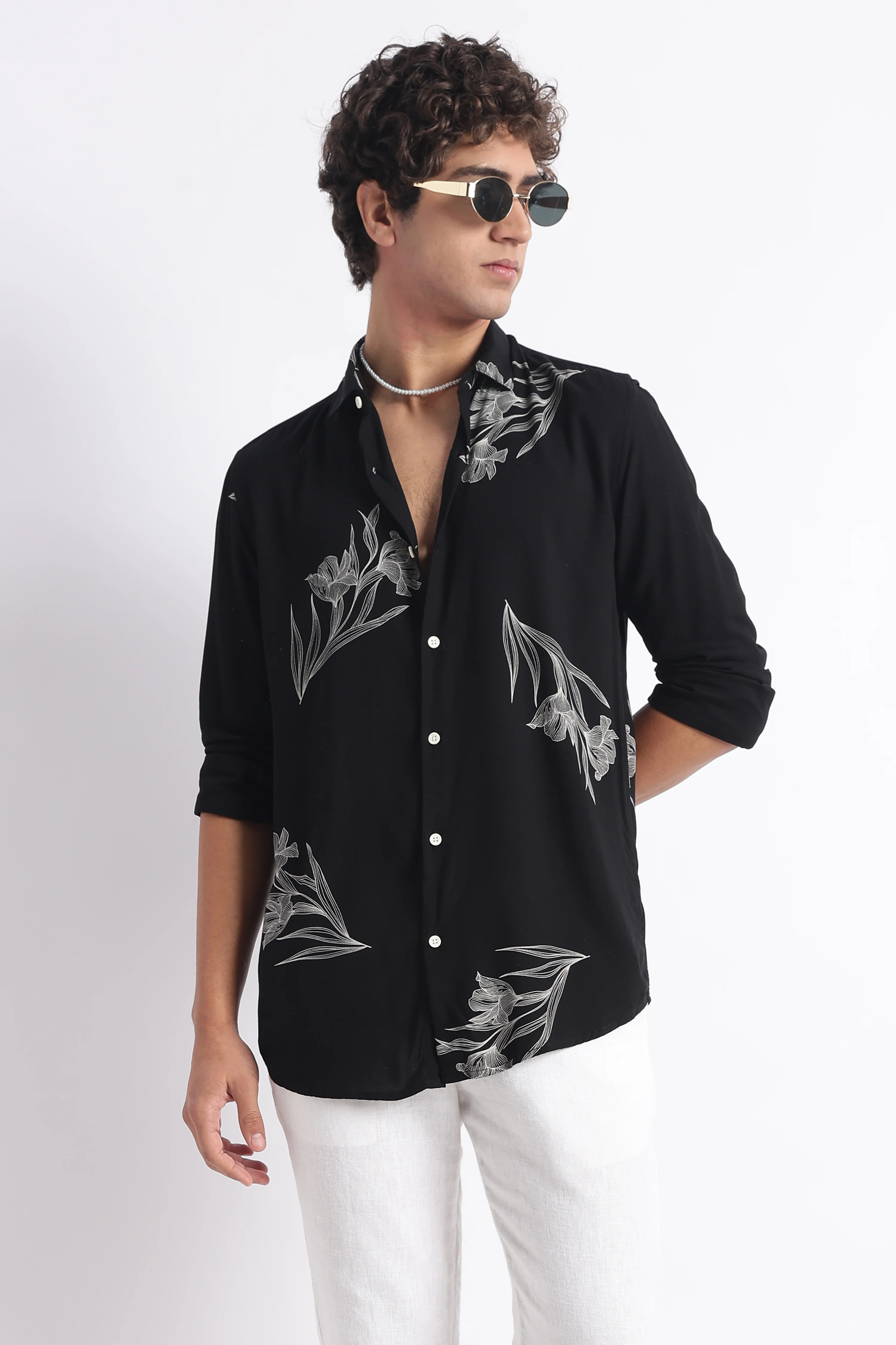 Men Modern Day Print Shirt - Image 8