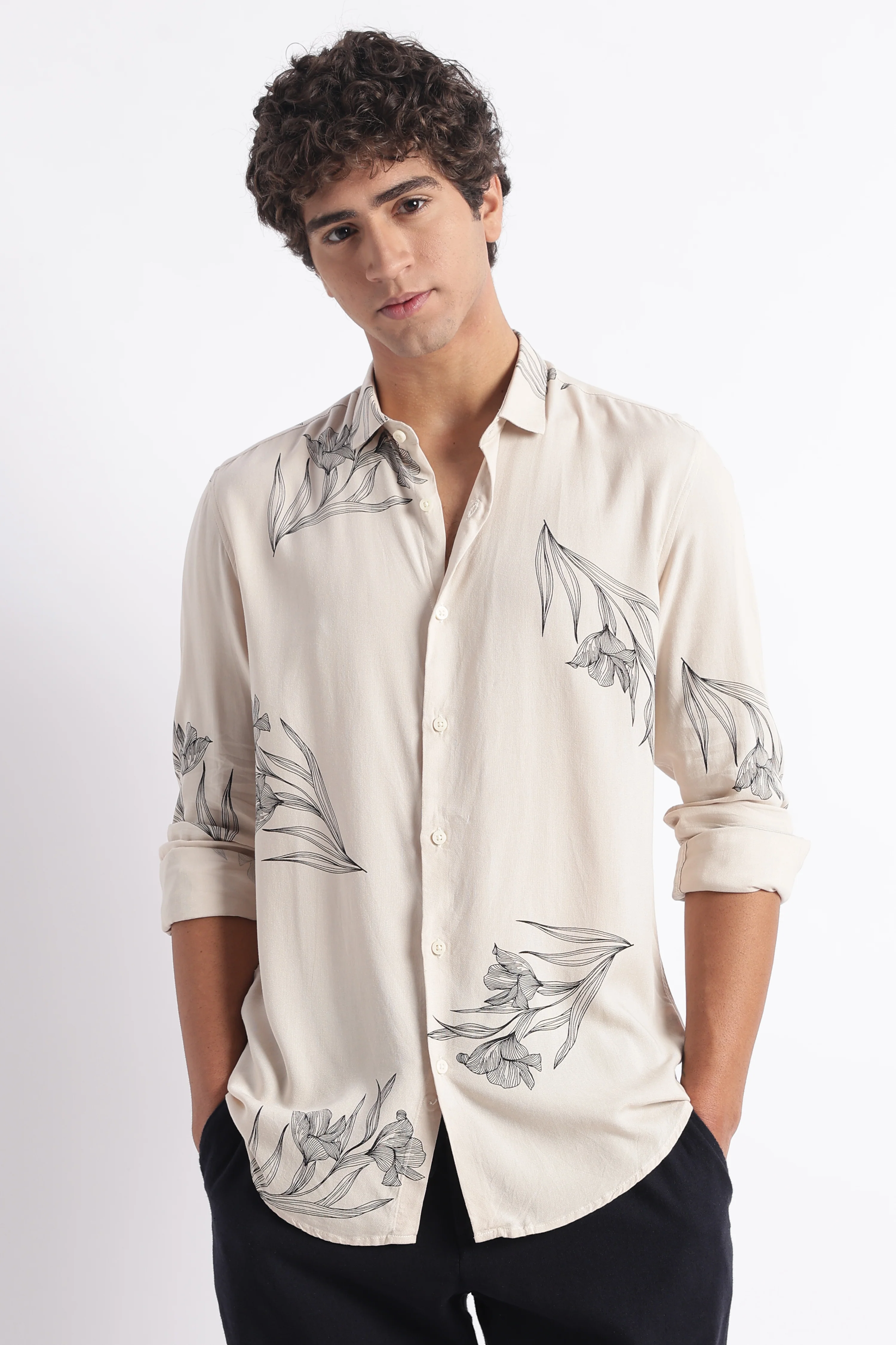 Men Modern Day Print Shirt - Image 3
