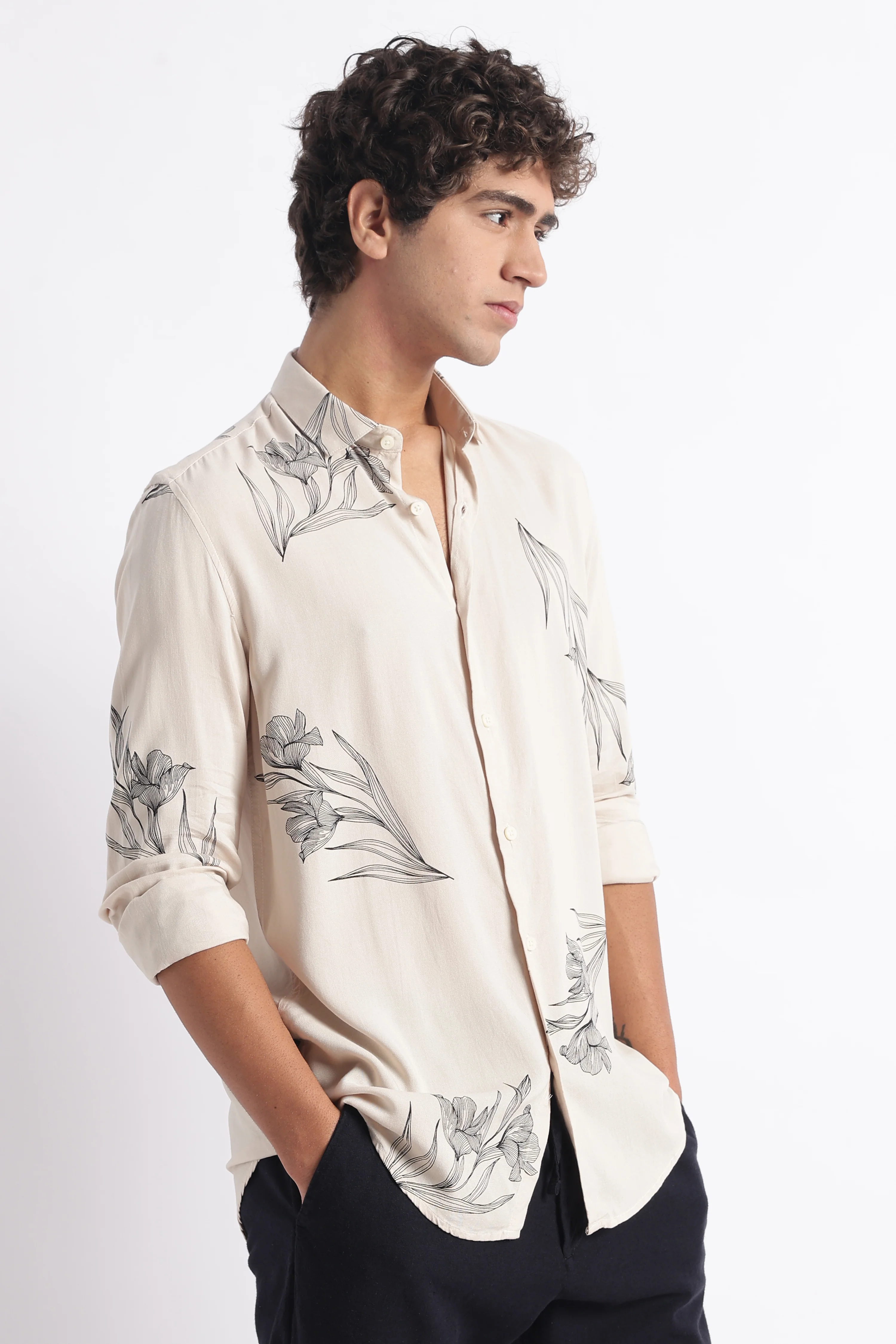 Men Modern Day Print Shirt - Image 4