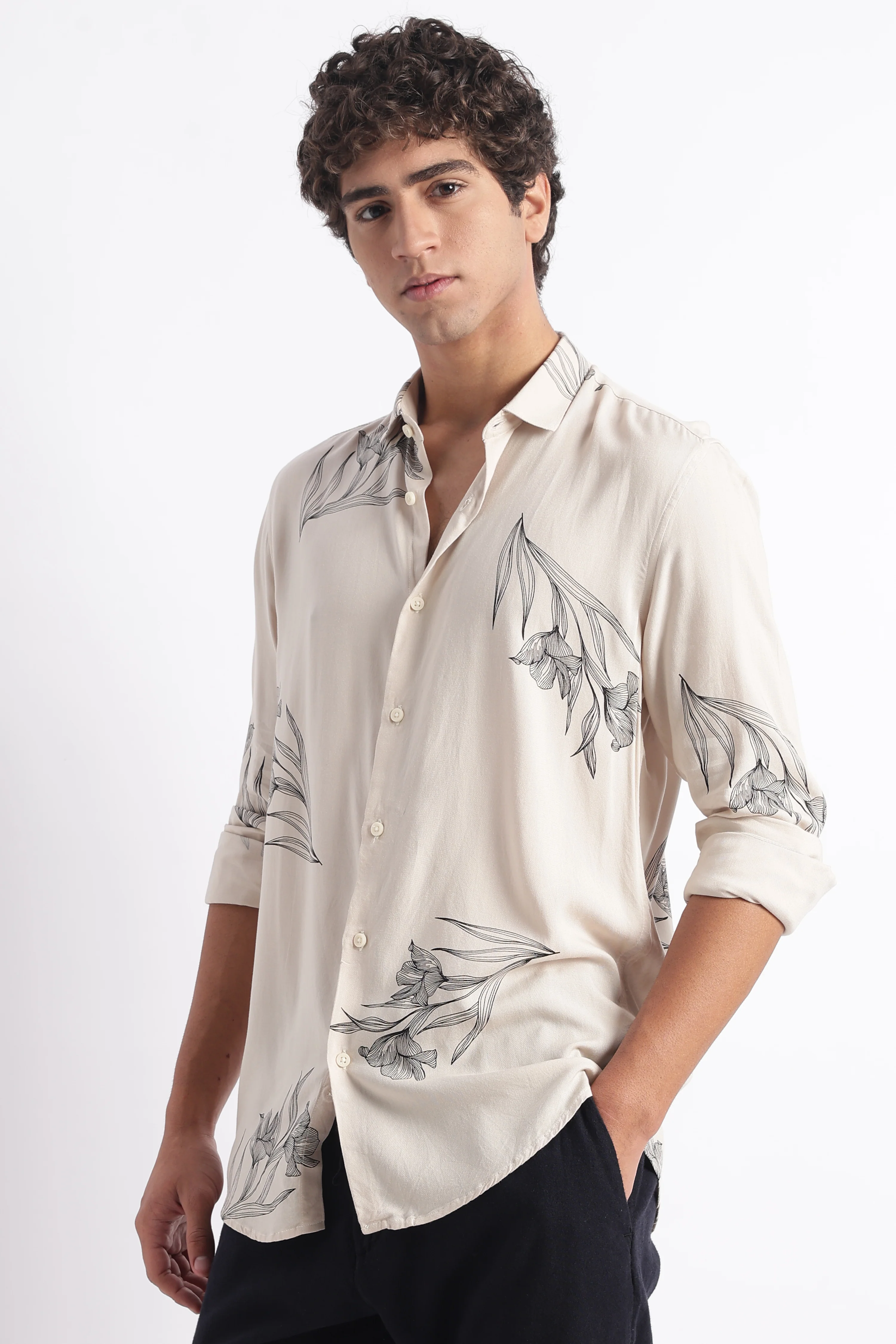 Men Modern Day Print Shirt - Image 5