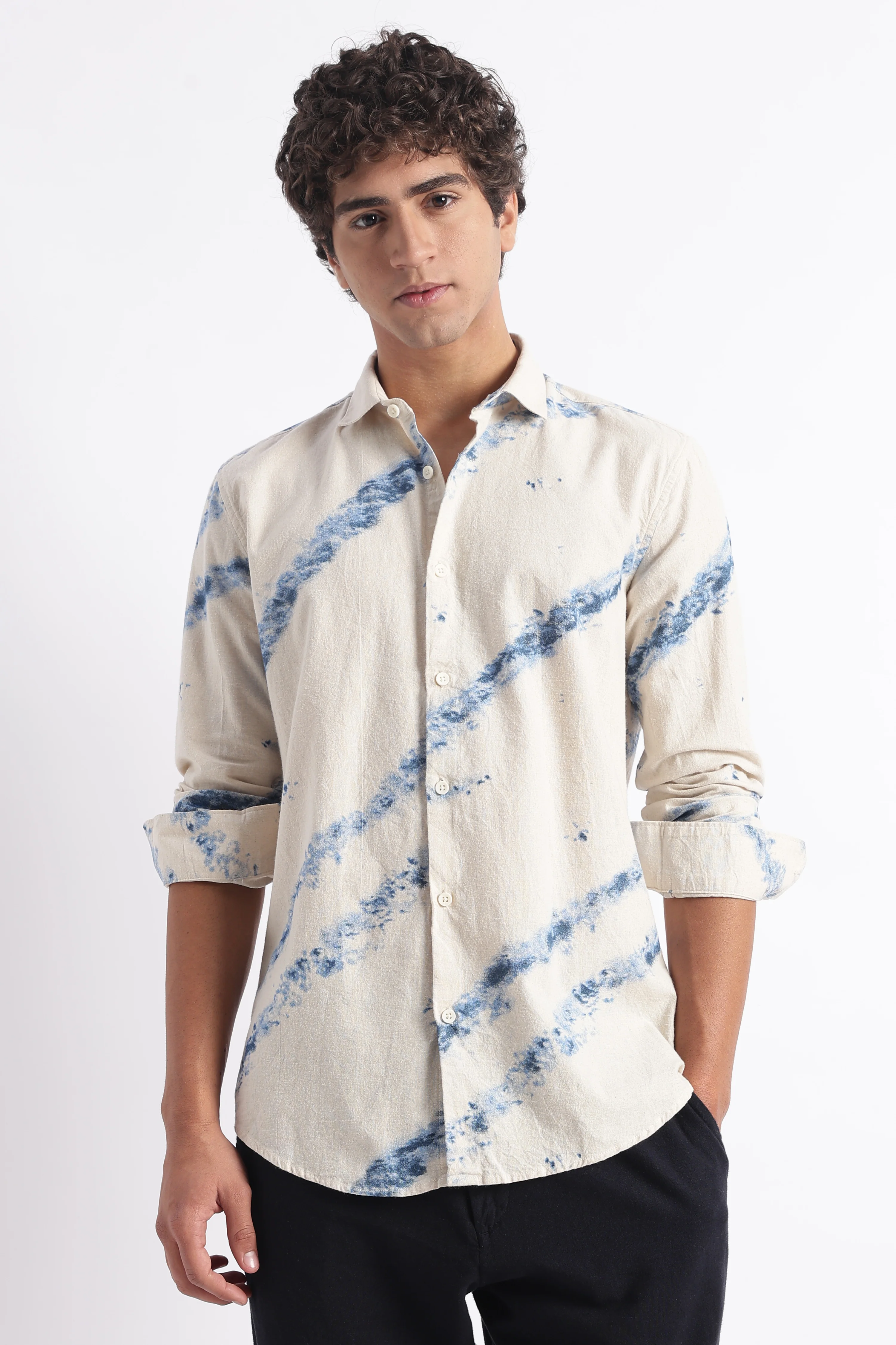 Men Modern Day Print Shirt - Image 3
