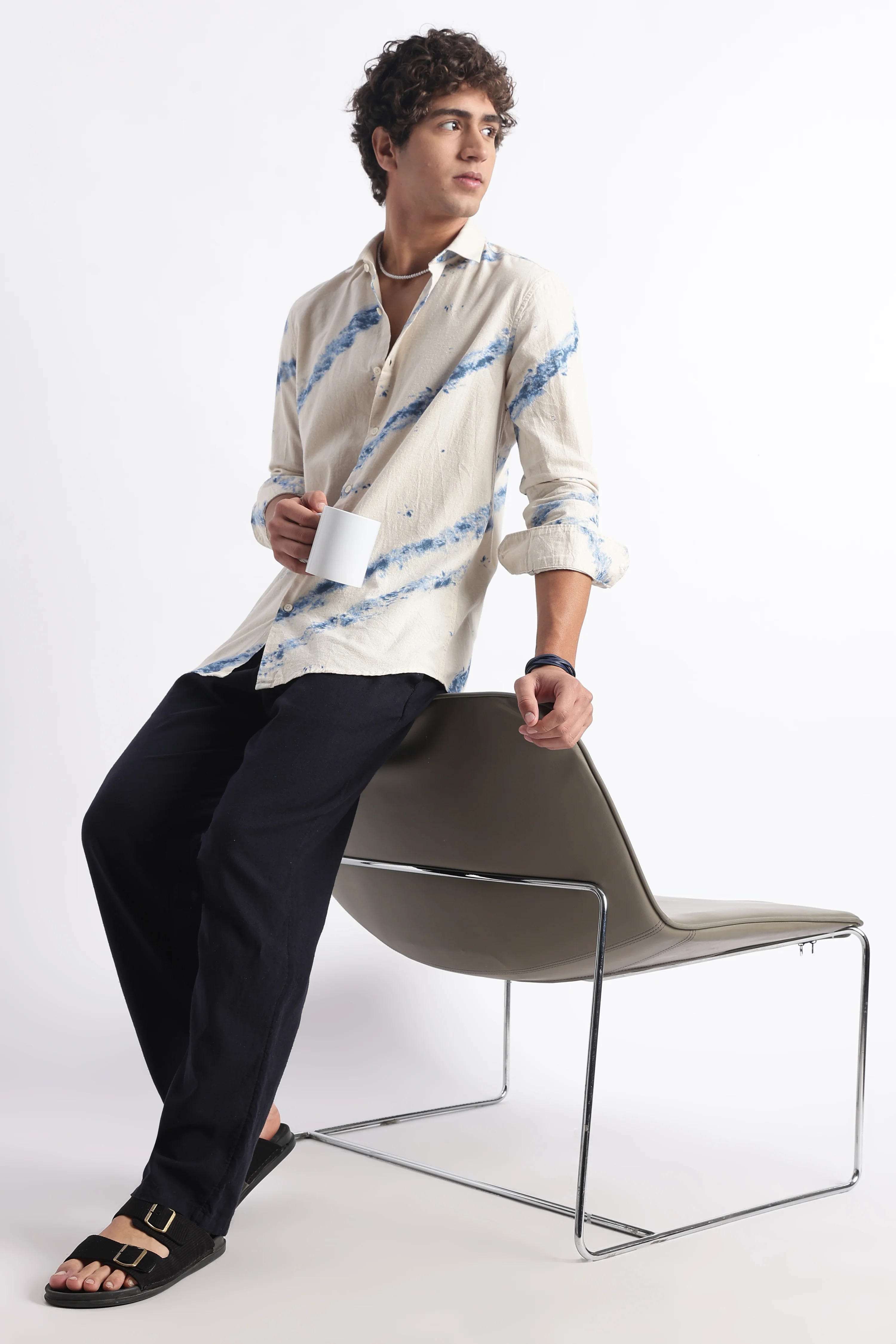 Men Modern Day Print Shirt - Image 8