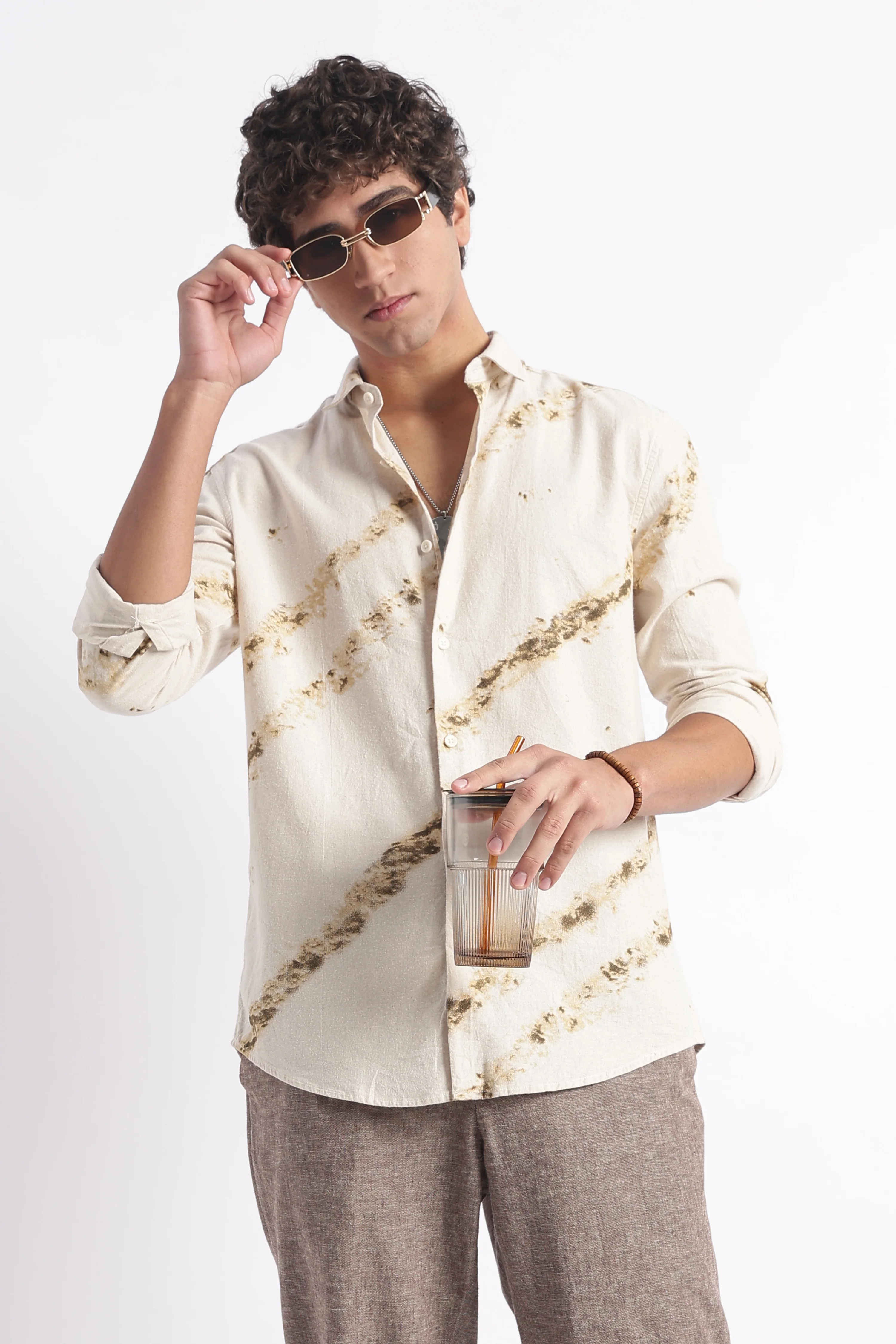 Men Modern Day Print Shirt - Image 2