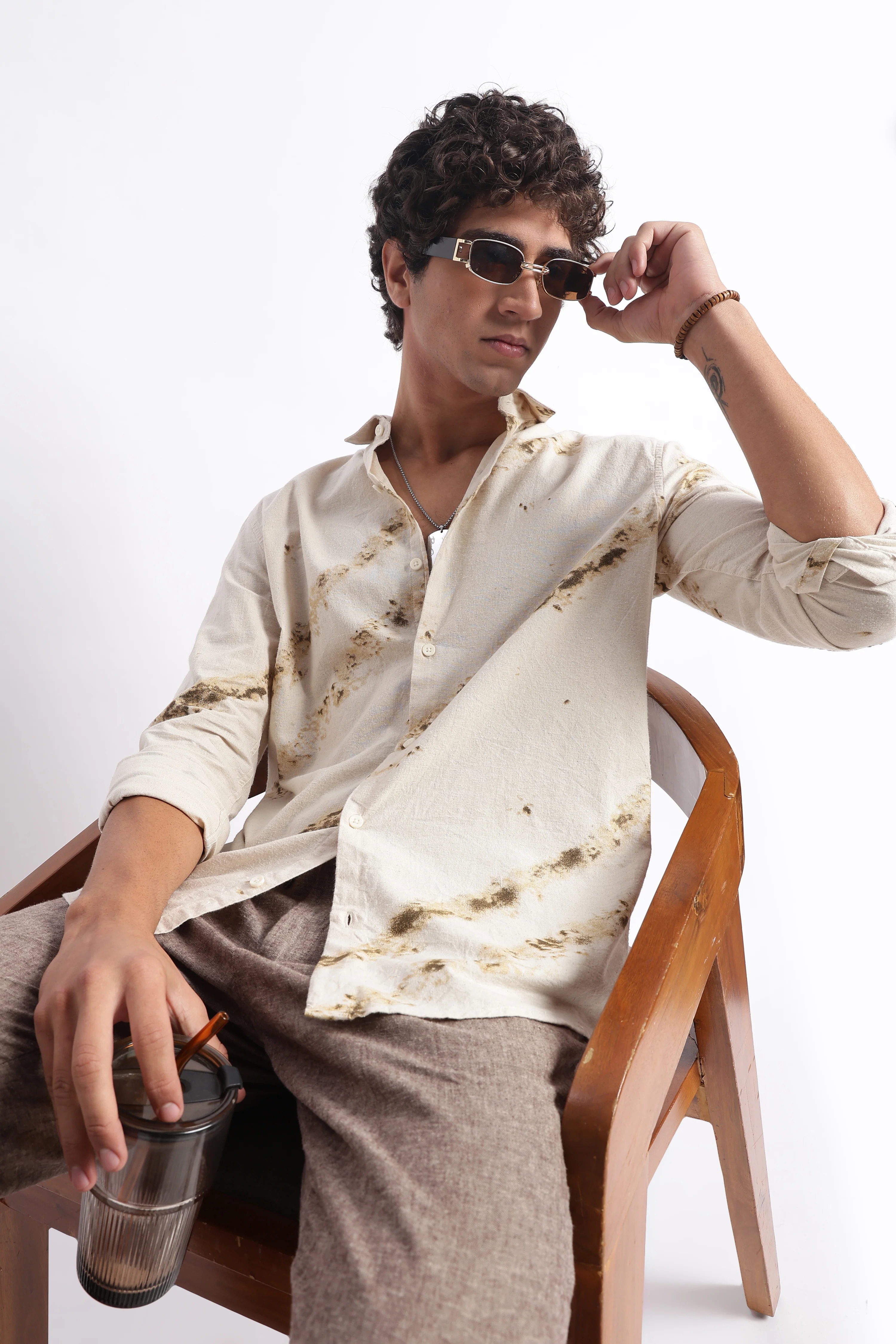 Men Modern Day Print Shirt - Image 7
