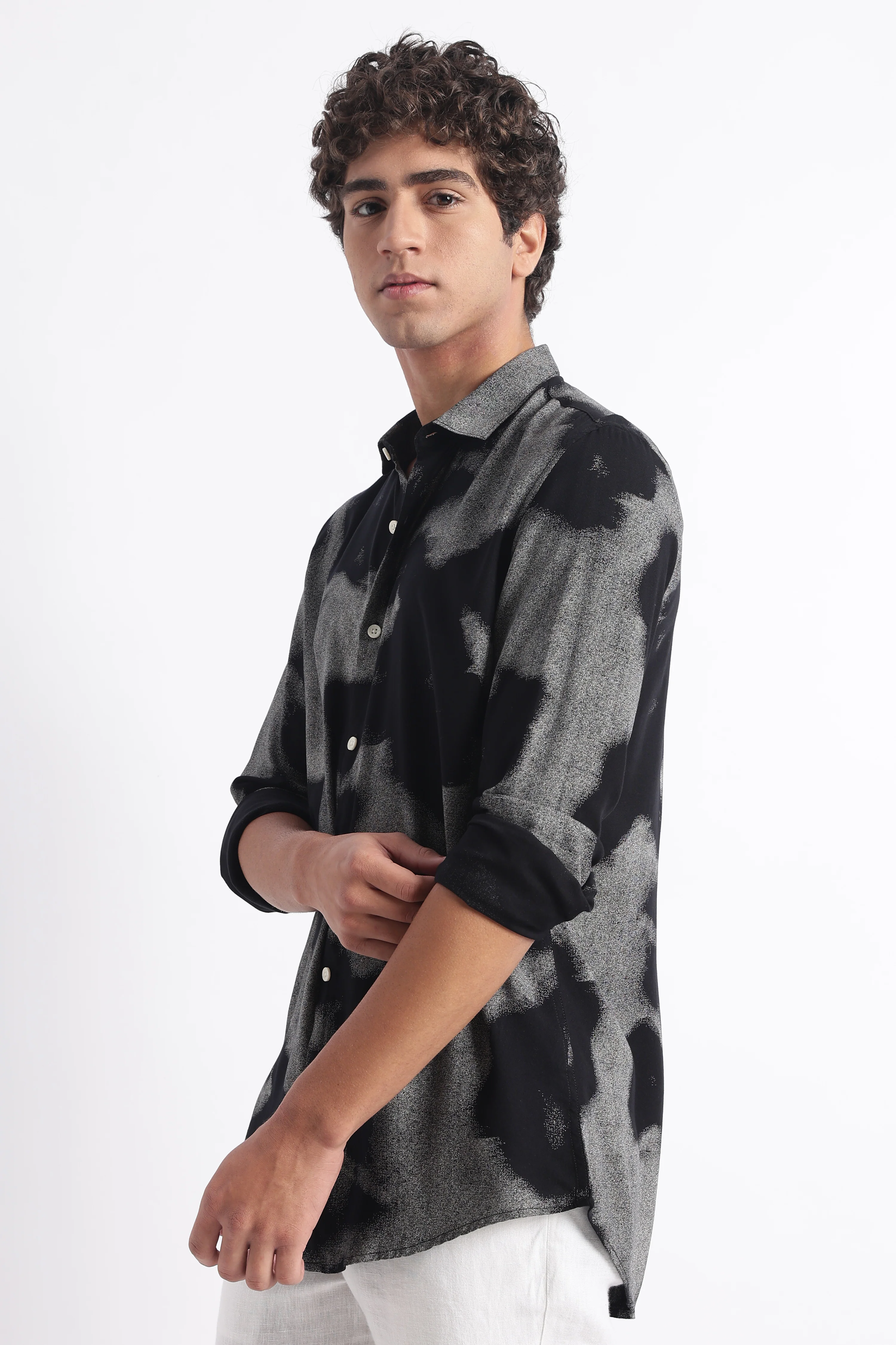 Men Modern Day Print Shirt - Image 4