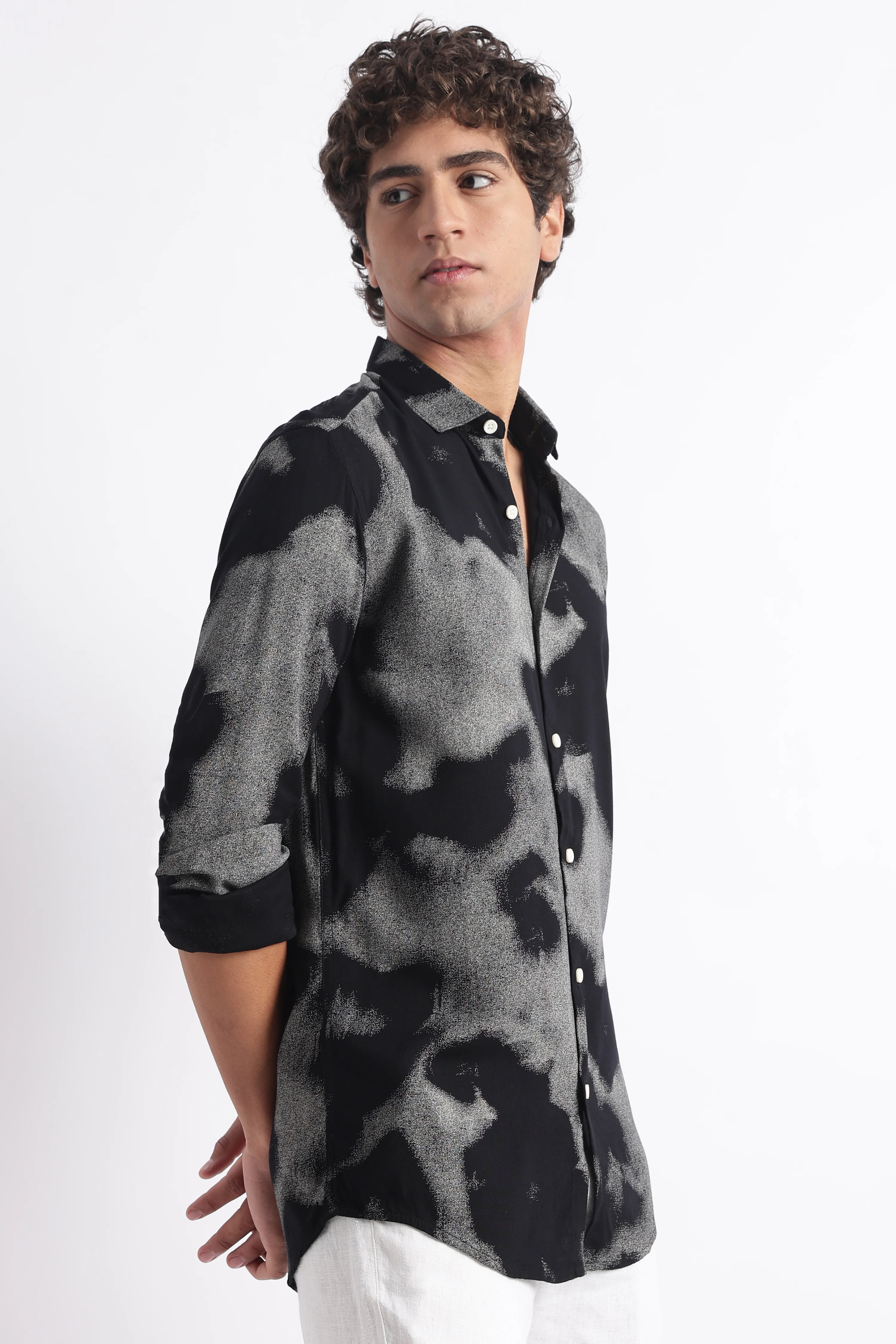 Men Modern Day Print Shirt - Image 5
