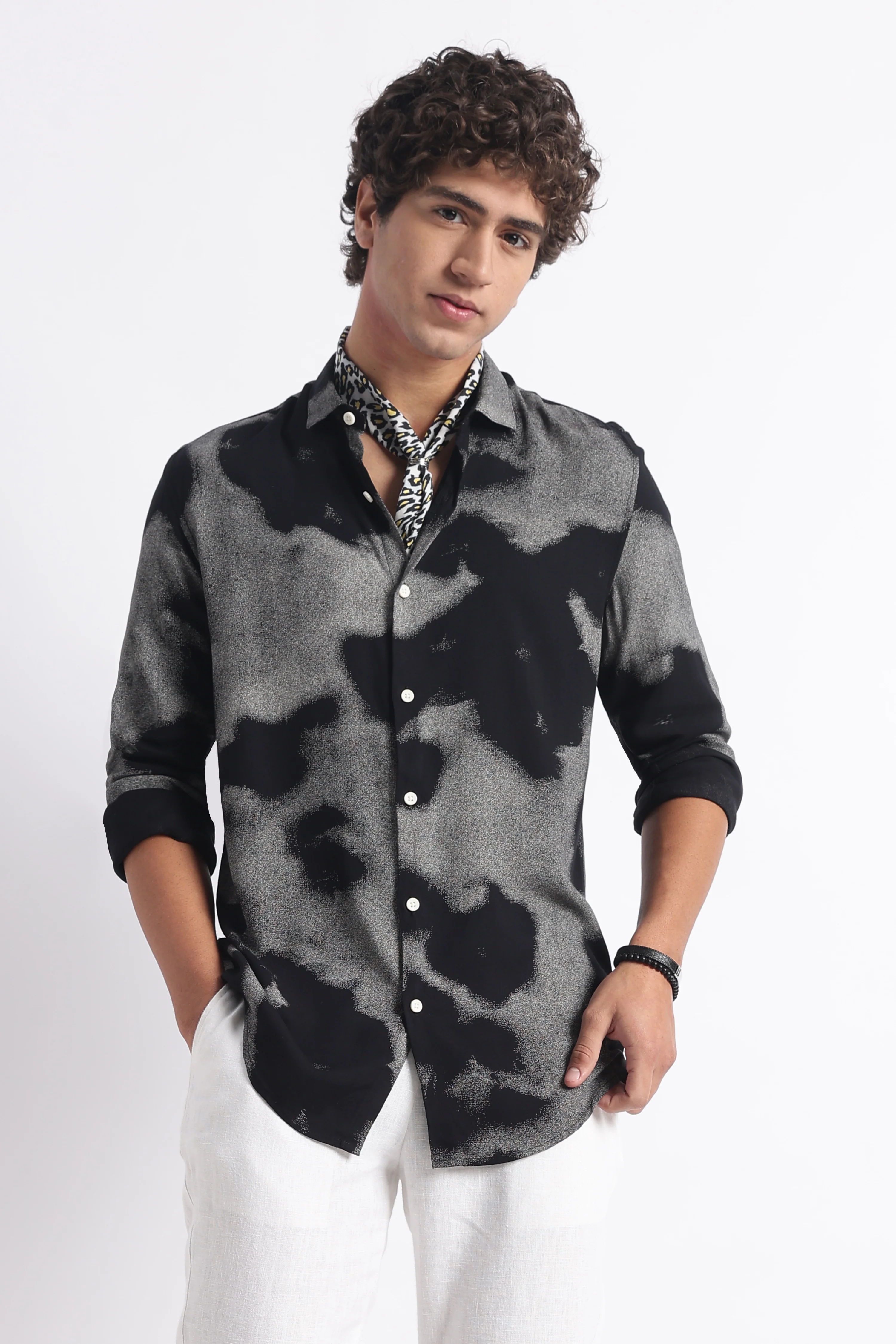 Men Modern Day Print Shirt - Image 6