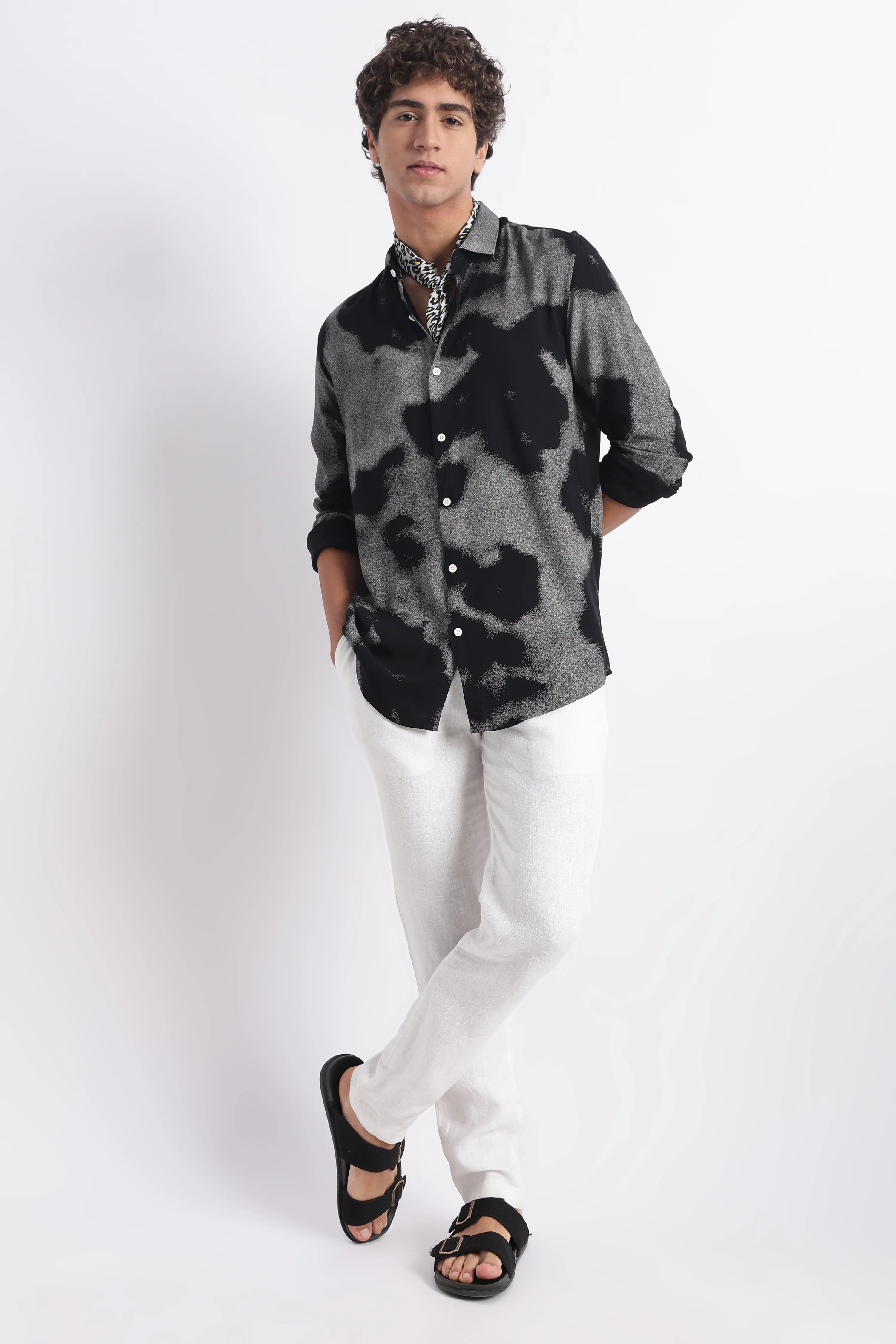 Men Modern Day Print Shirt - Image 7