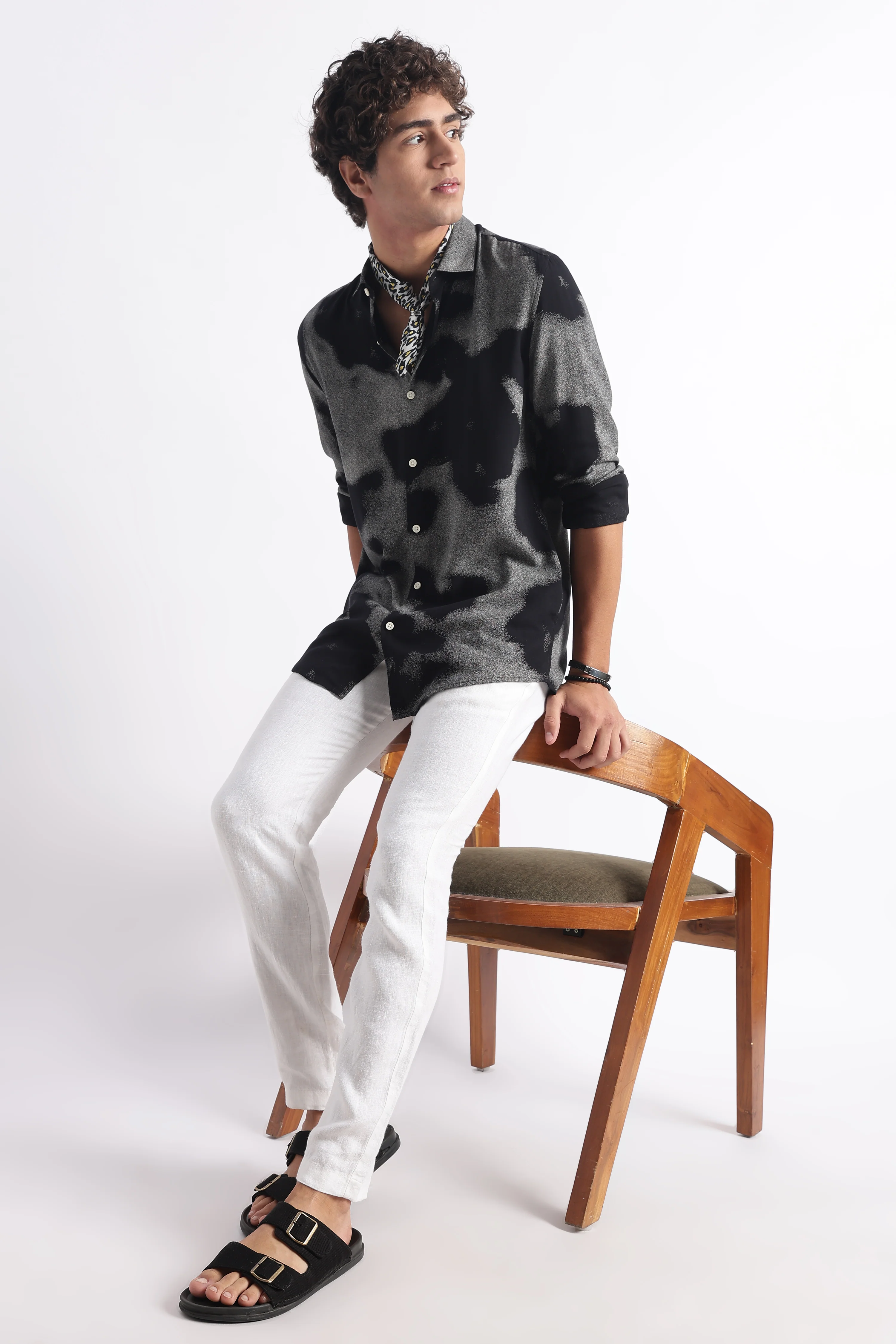Men Modern Day Print Shirt - Image 8