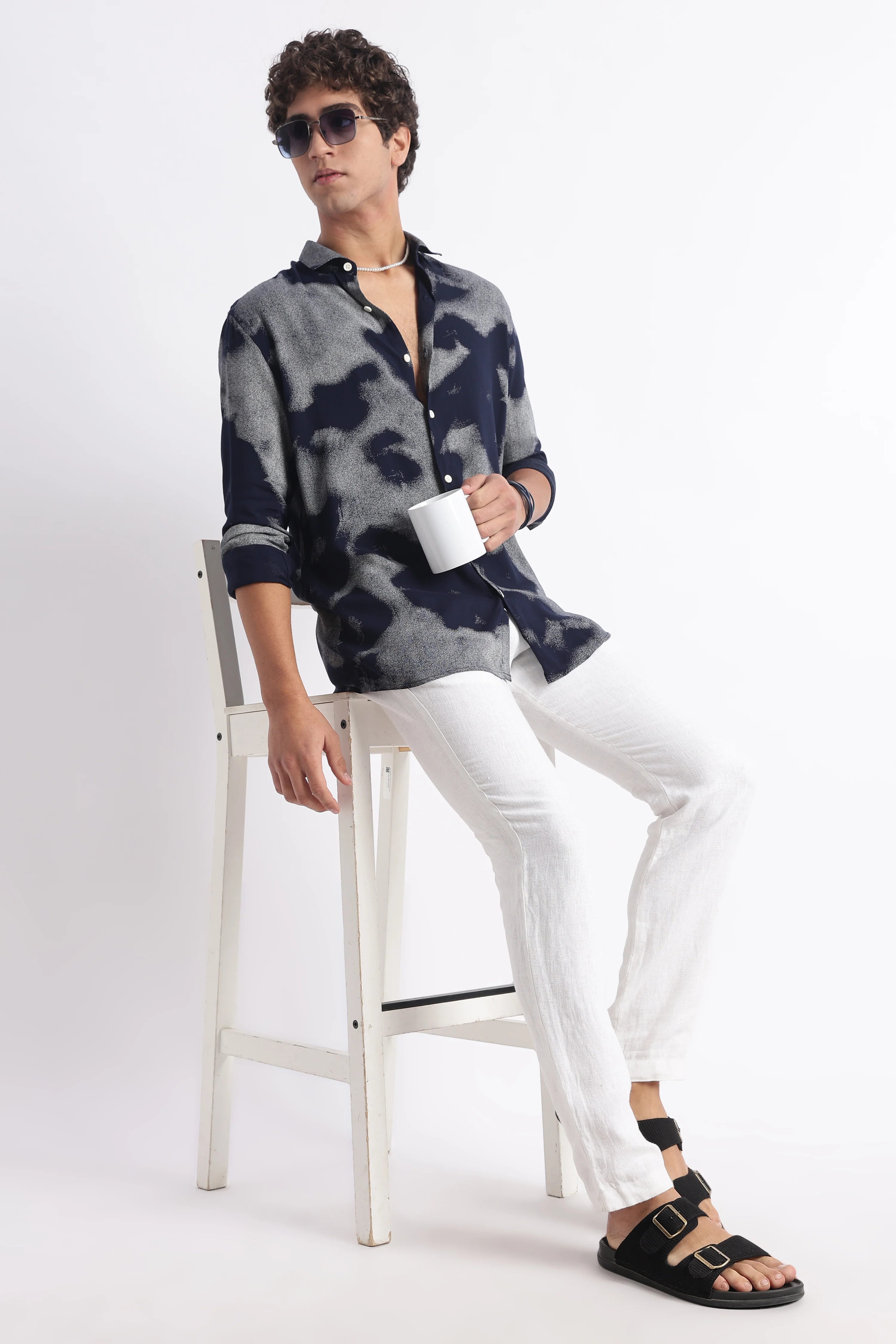 Men Modern Day Print Shirt - Image 3