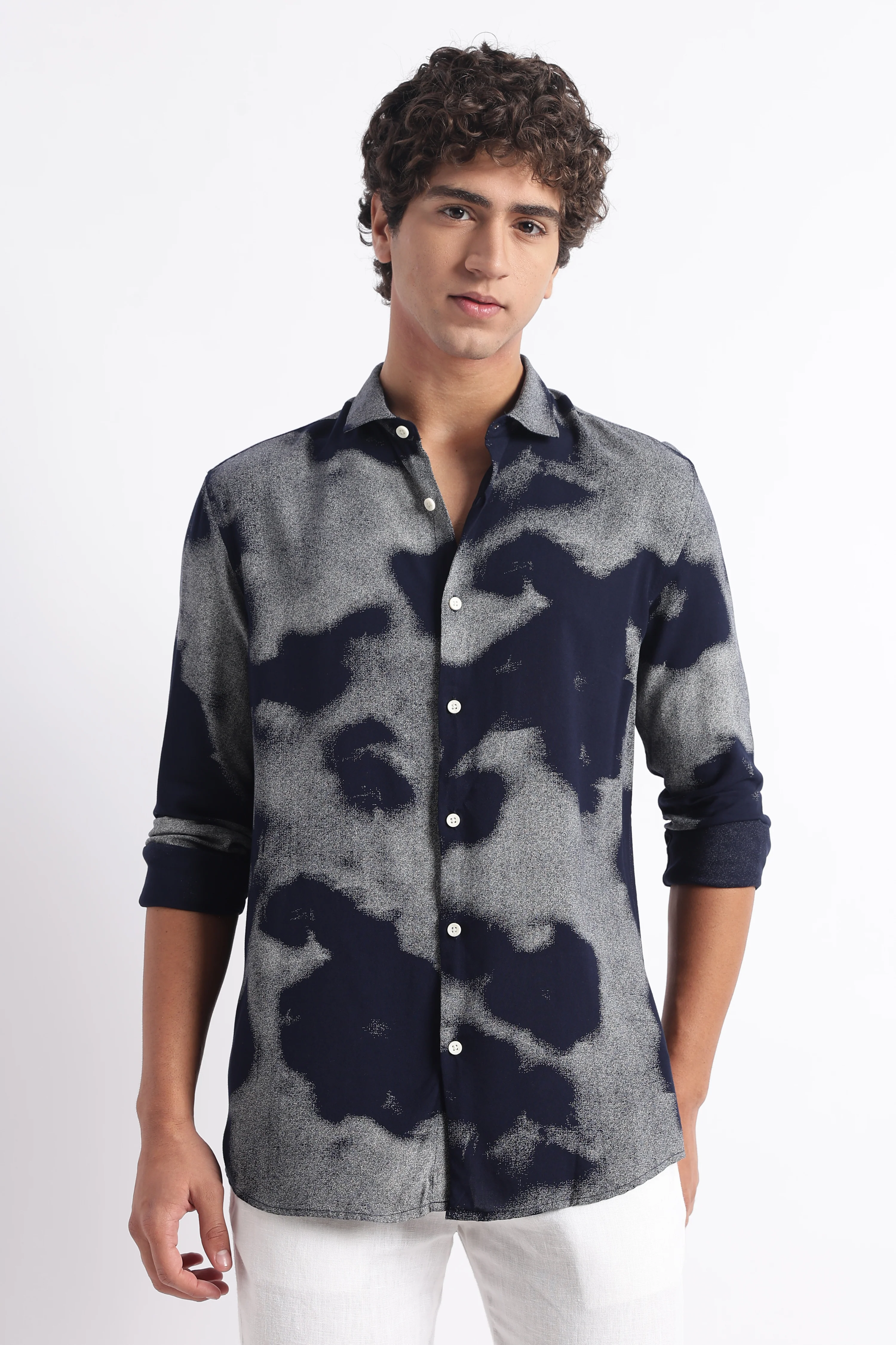 Men Modern Day Print Shirt - Image 4