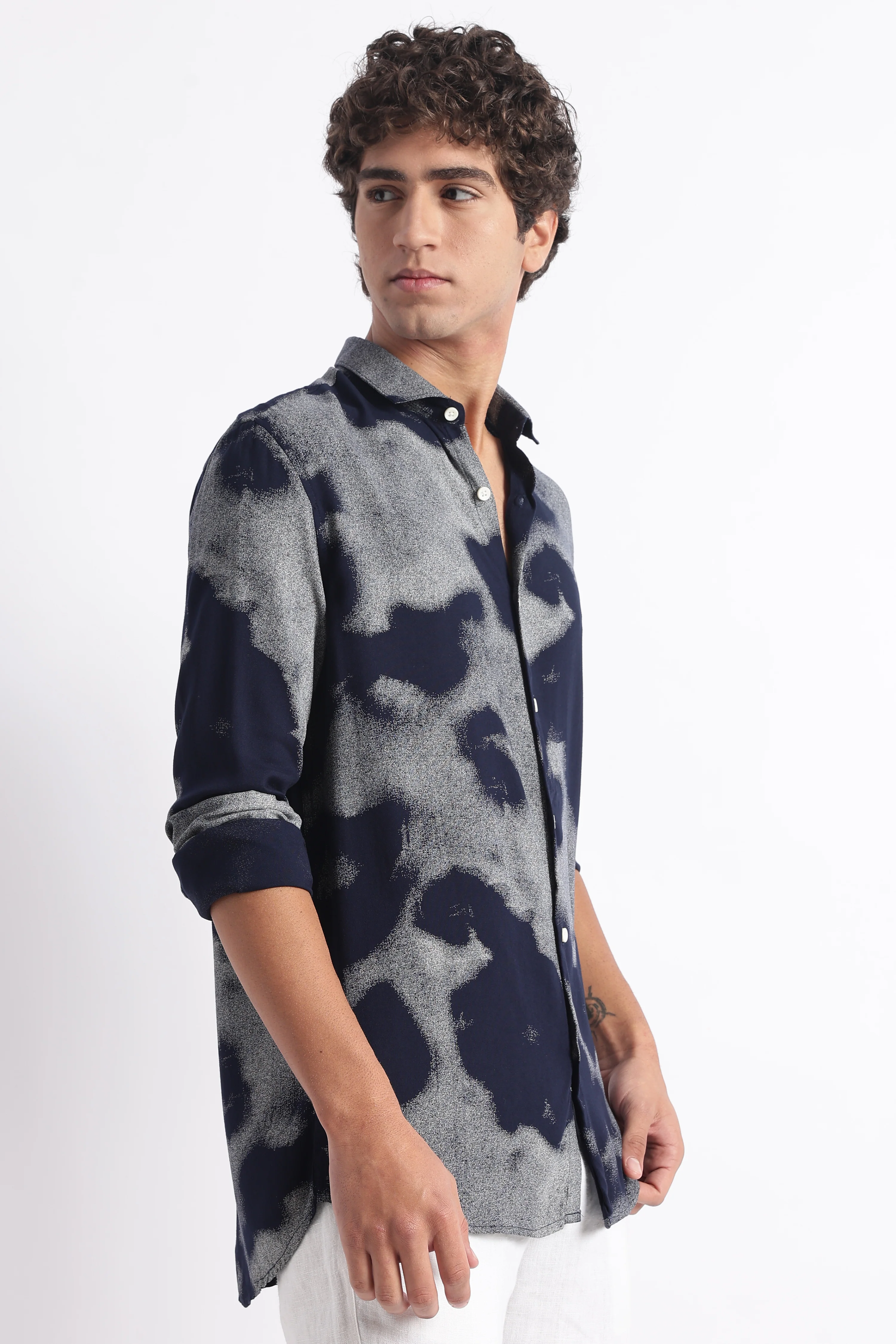 Men Modern Day Print Shirt - Image 5