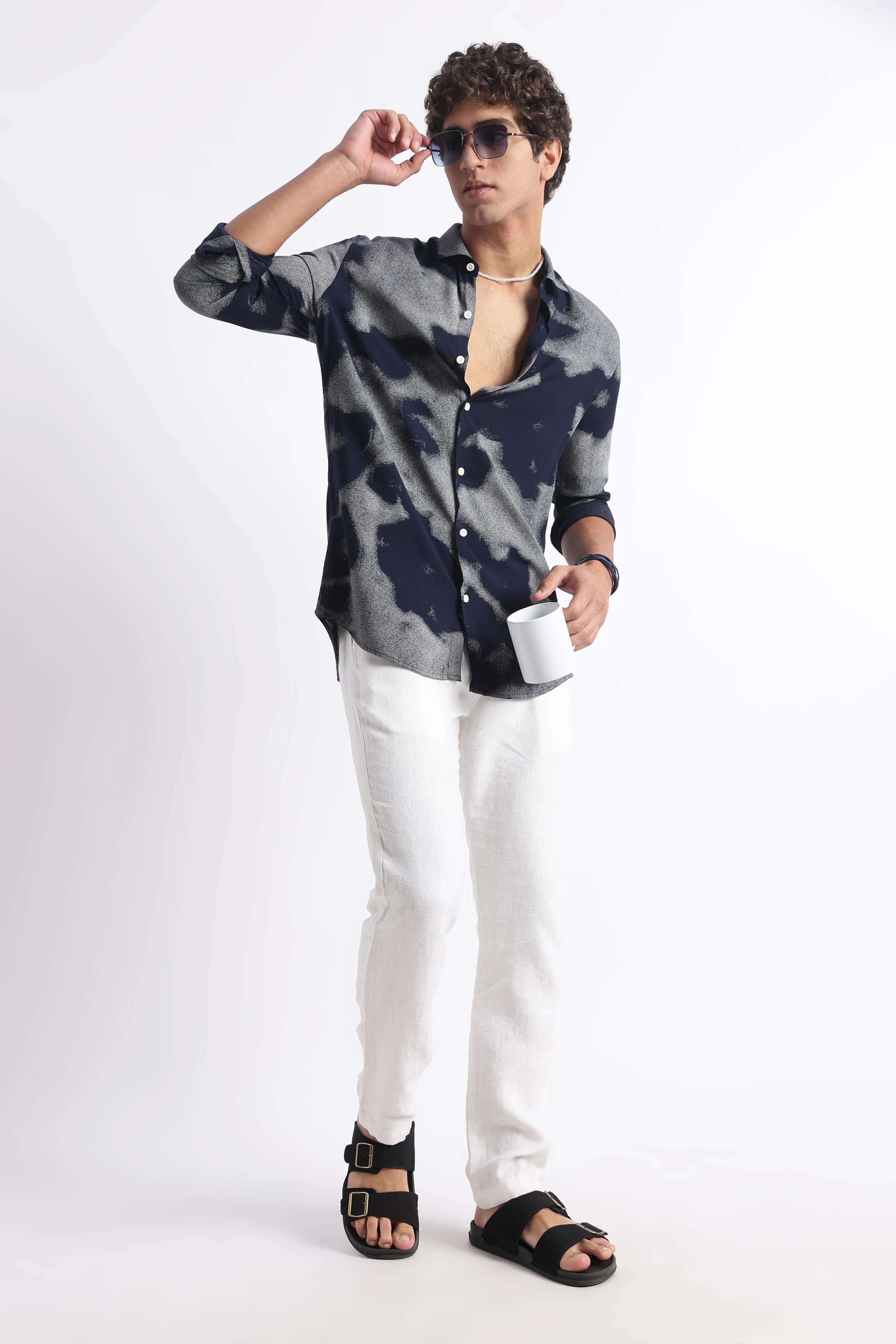 Men Modern Day Print Shirt - Image 7