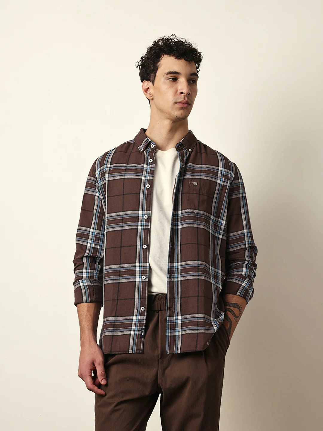 Men Modern Fit Casual Shirt - Image 3