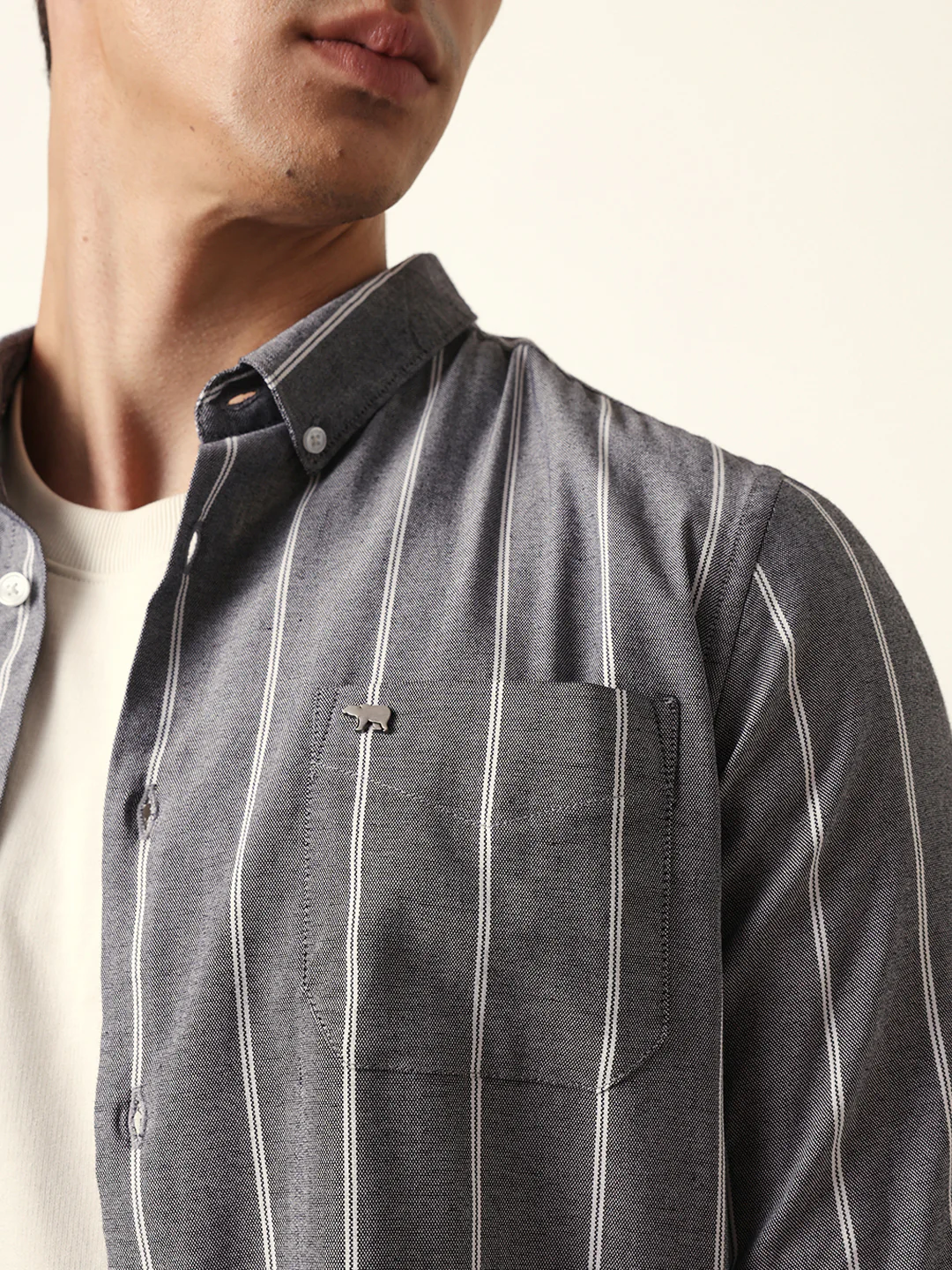 Men Modern Fit Casual Shirt - Image 7