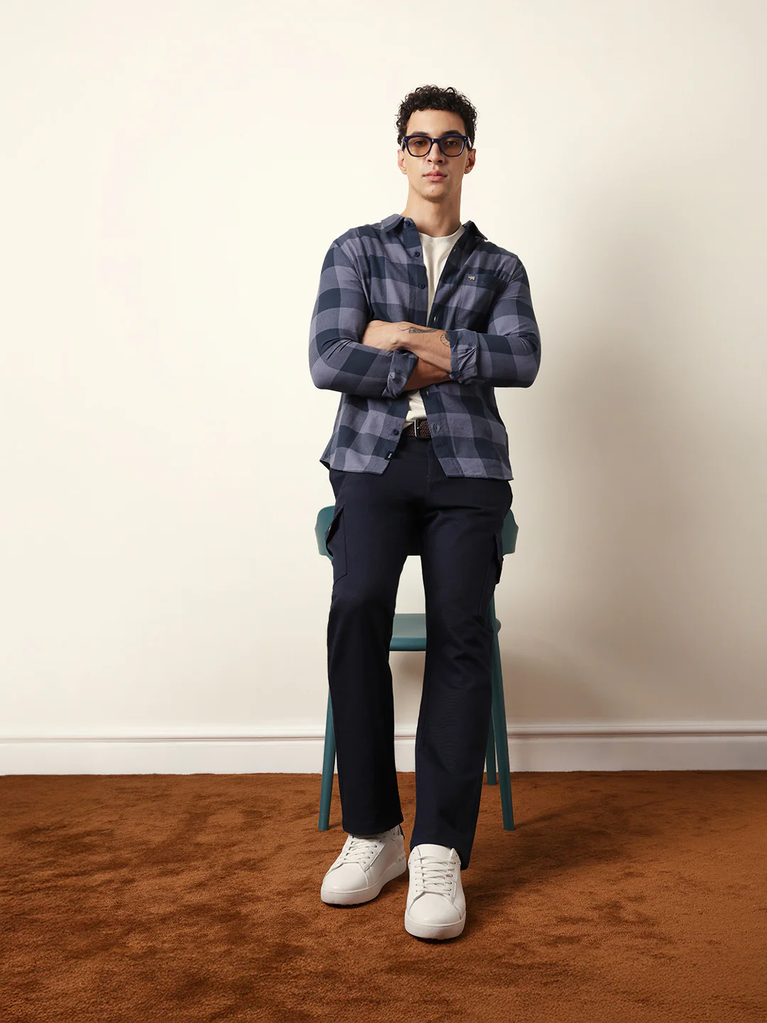 Men Modern Fit Casual Shirt - Image 2