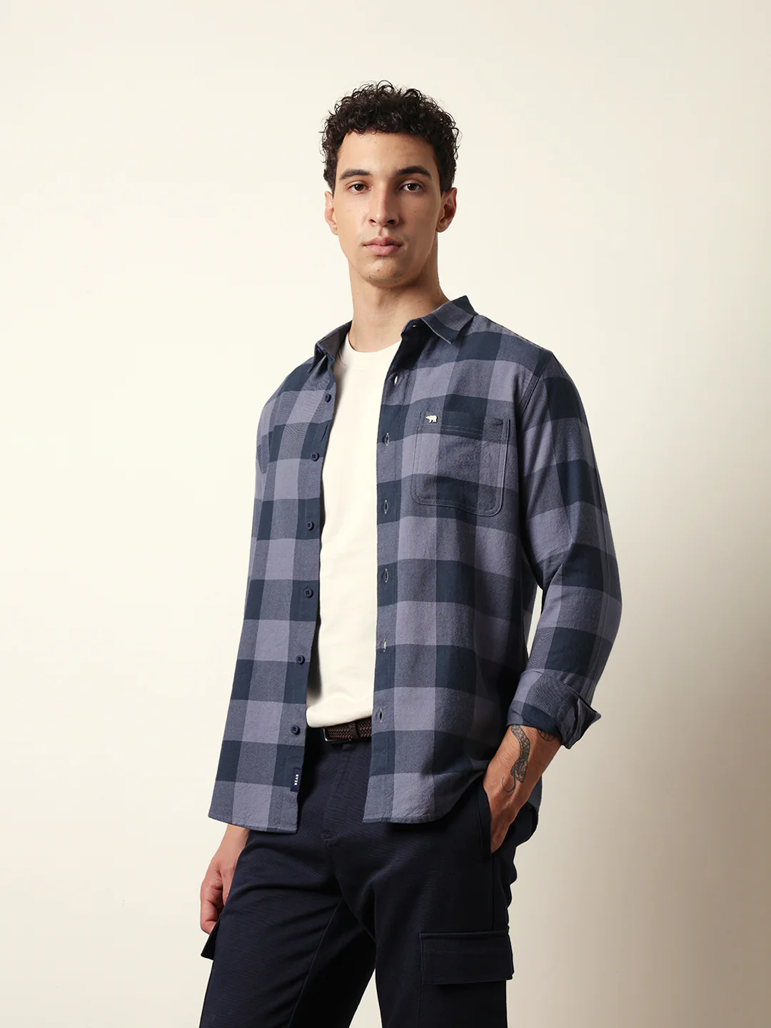 Men Modern Fit Casual Shirt - Image 4