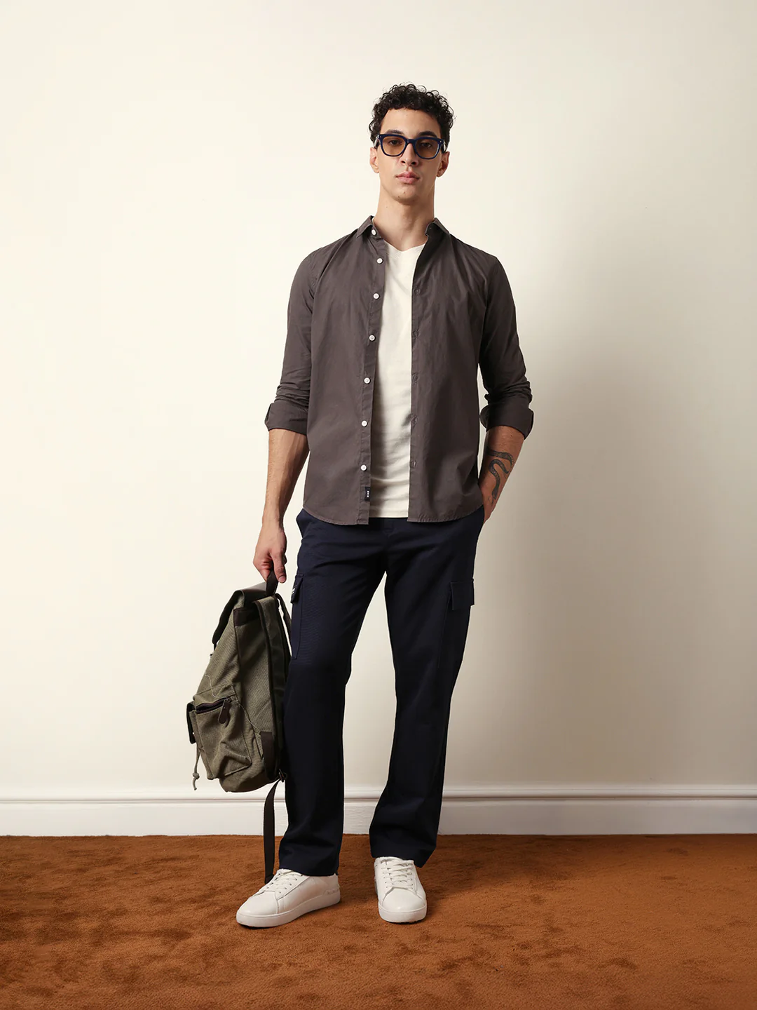 Men Modern Fit Casual Shirt - Image 2