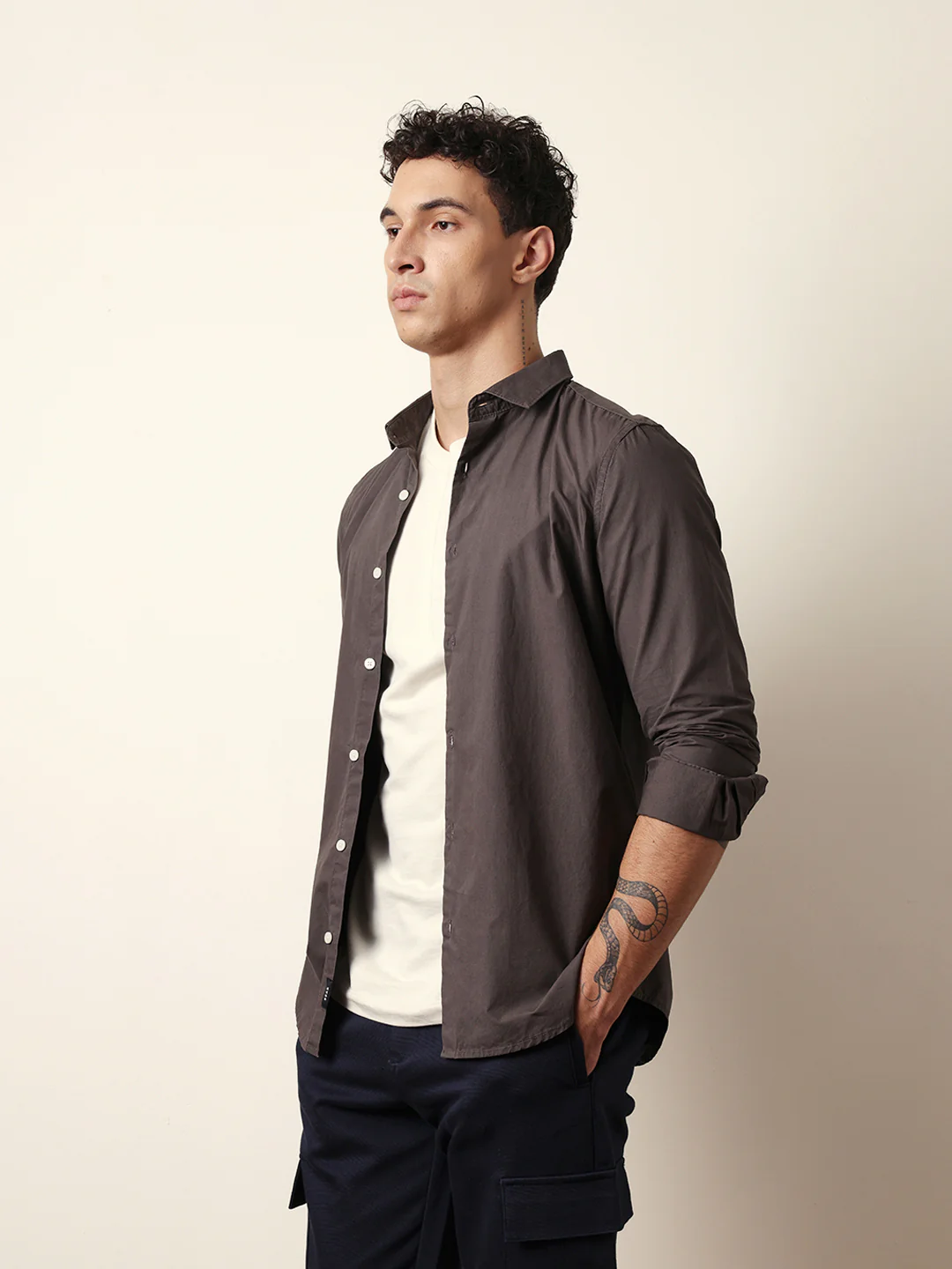 Men Modern Fit Casual Shirt - Image 4