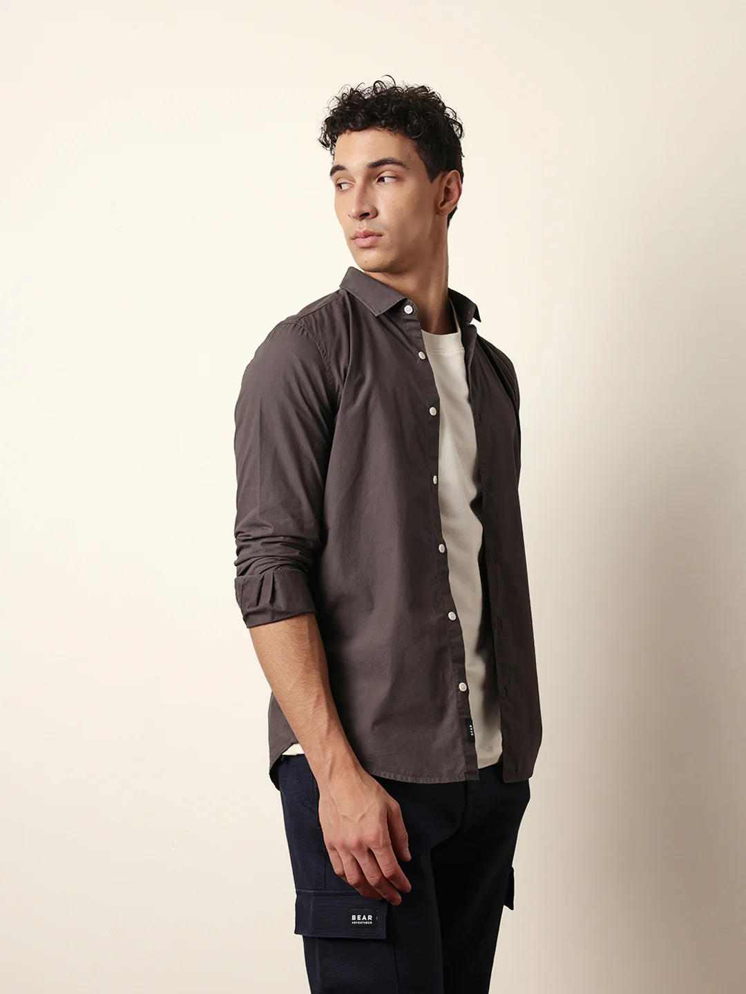 Men Modern Fit Casual Shirt - Image 5