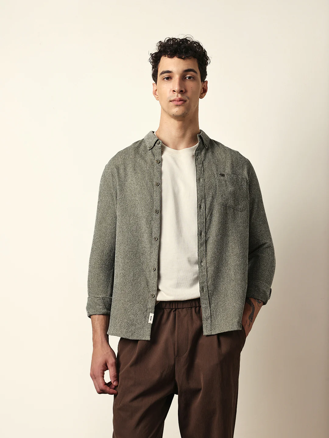 Men Modern Fit Casual Shirt - Image 3