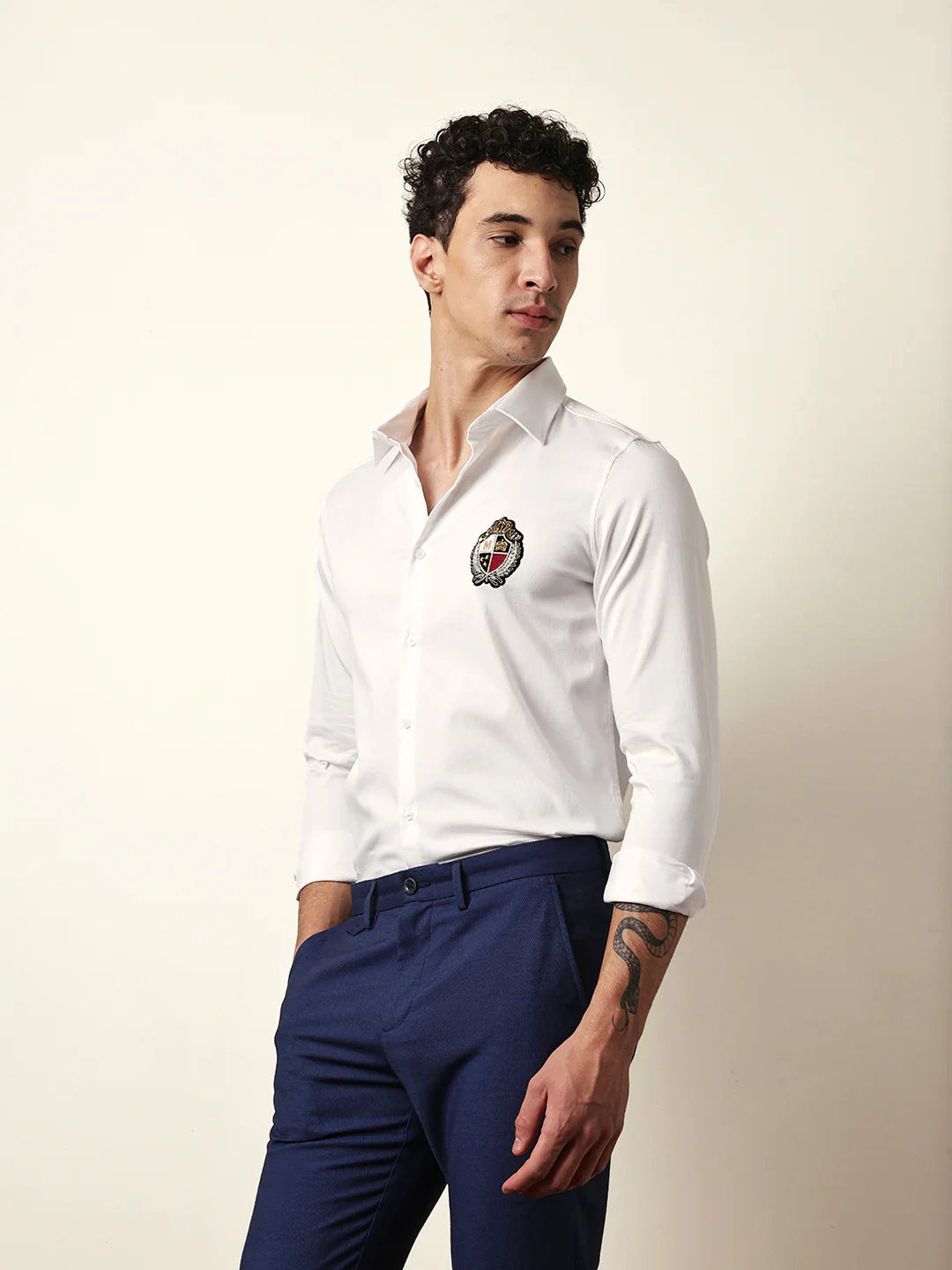 Men Modern Fit Casual Shirt - Image 4