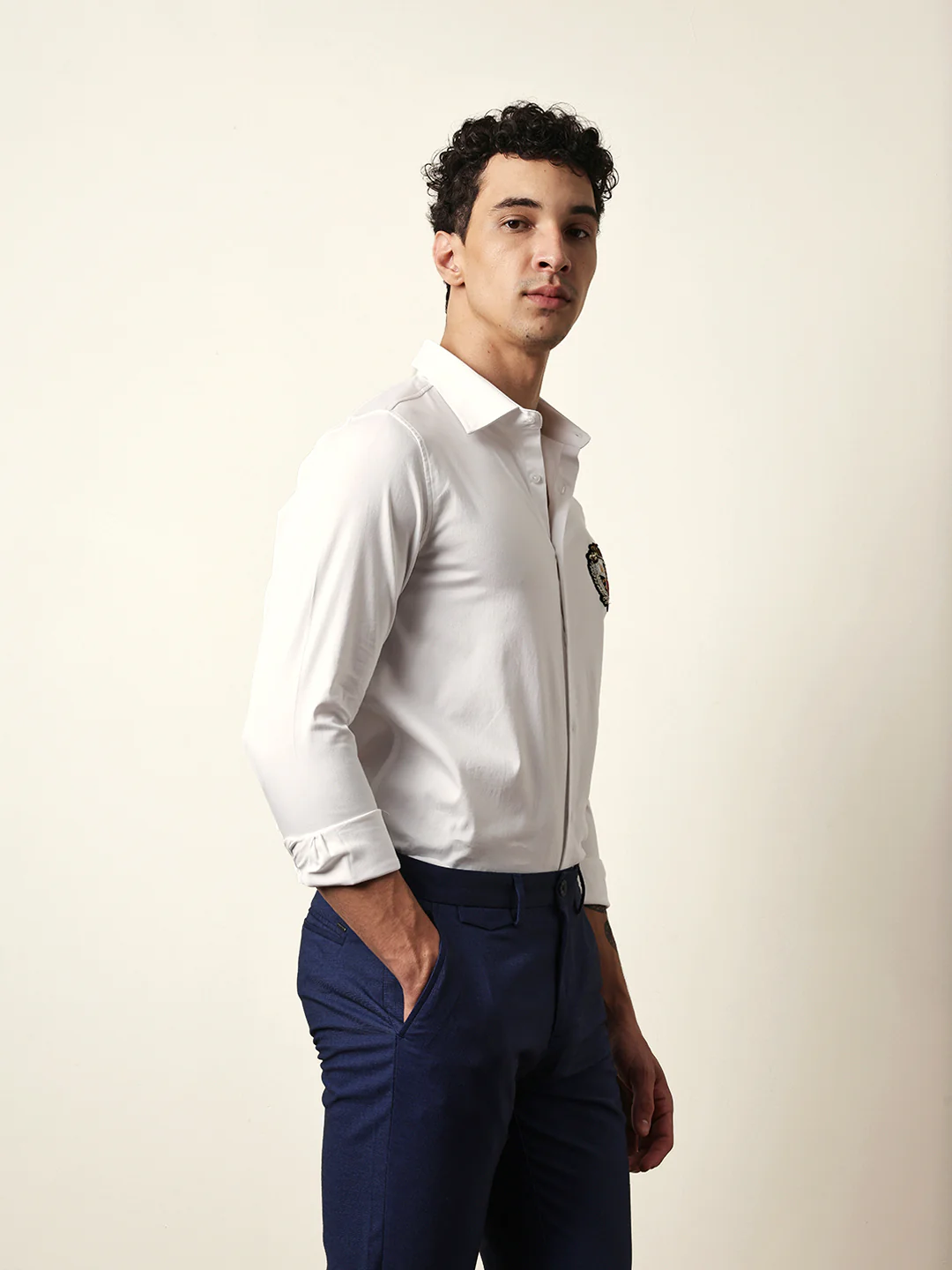Men Modern Fit Casual Shirt - Image 5
