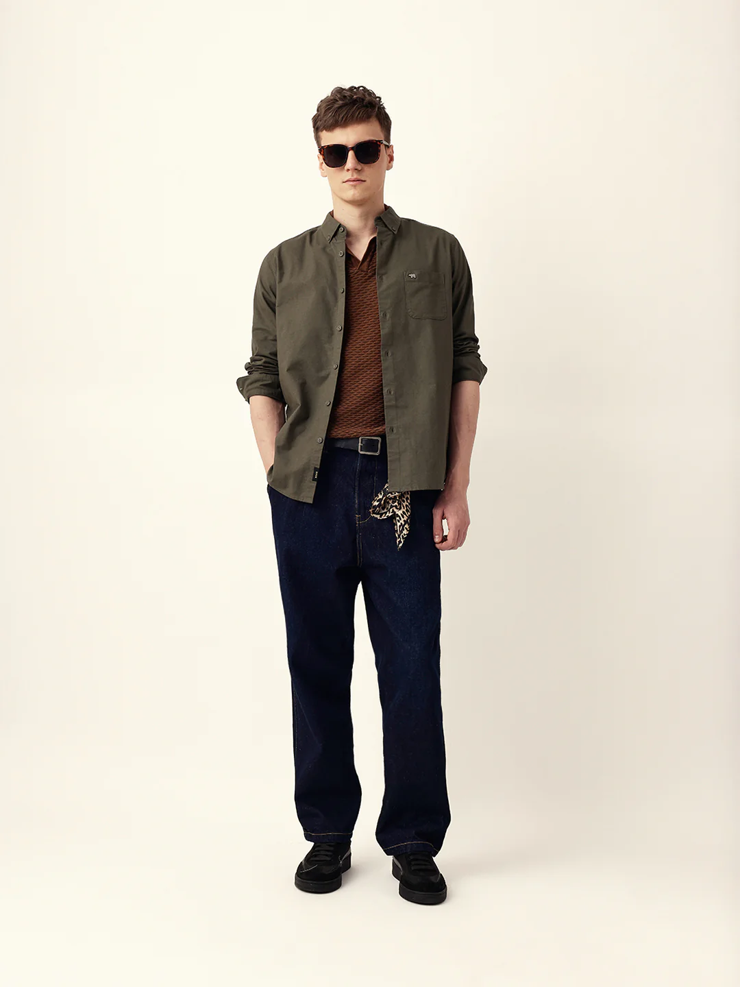 Men Modern Fit Casual Shirt - Image 3