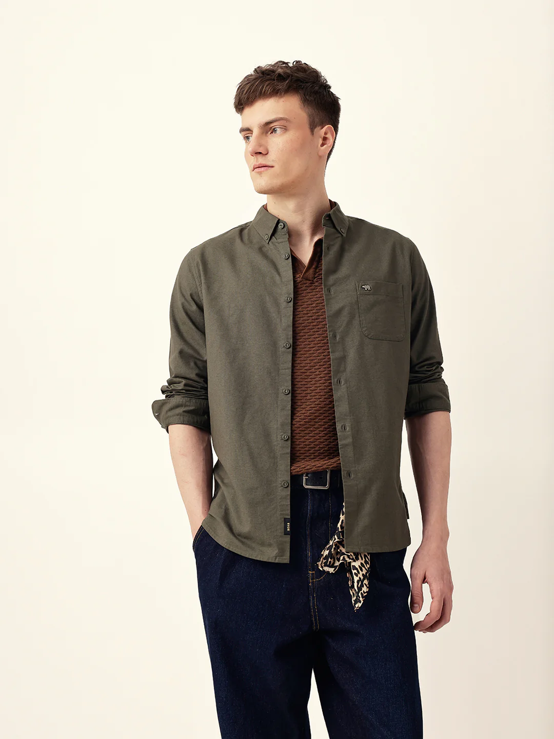 Men Modern Fit Casual Shirt - Image 4