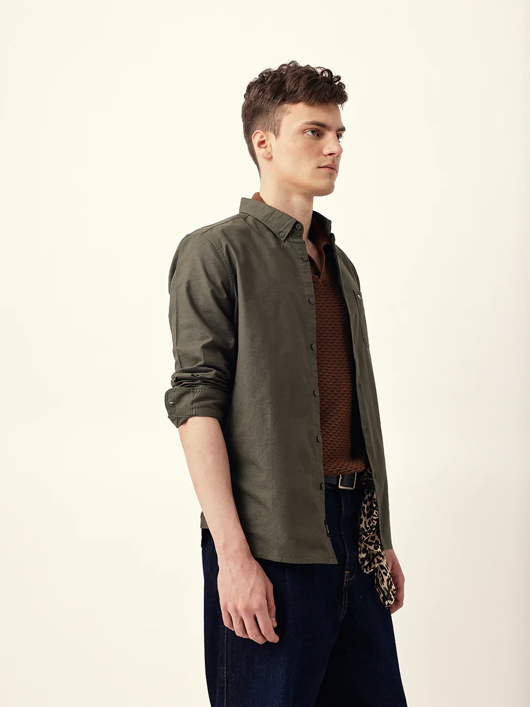 Men Modern Fit Casual Shirt - Image 6