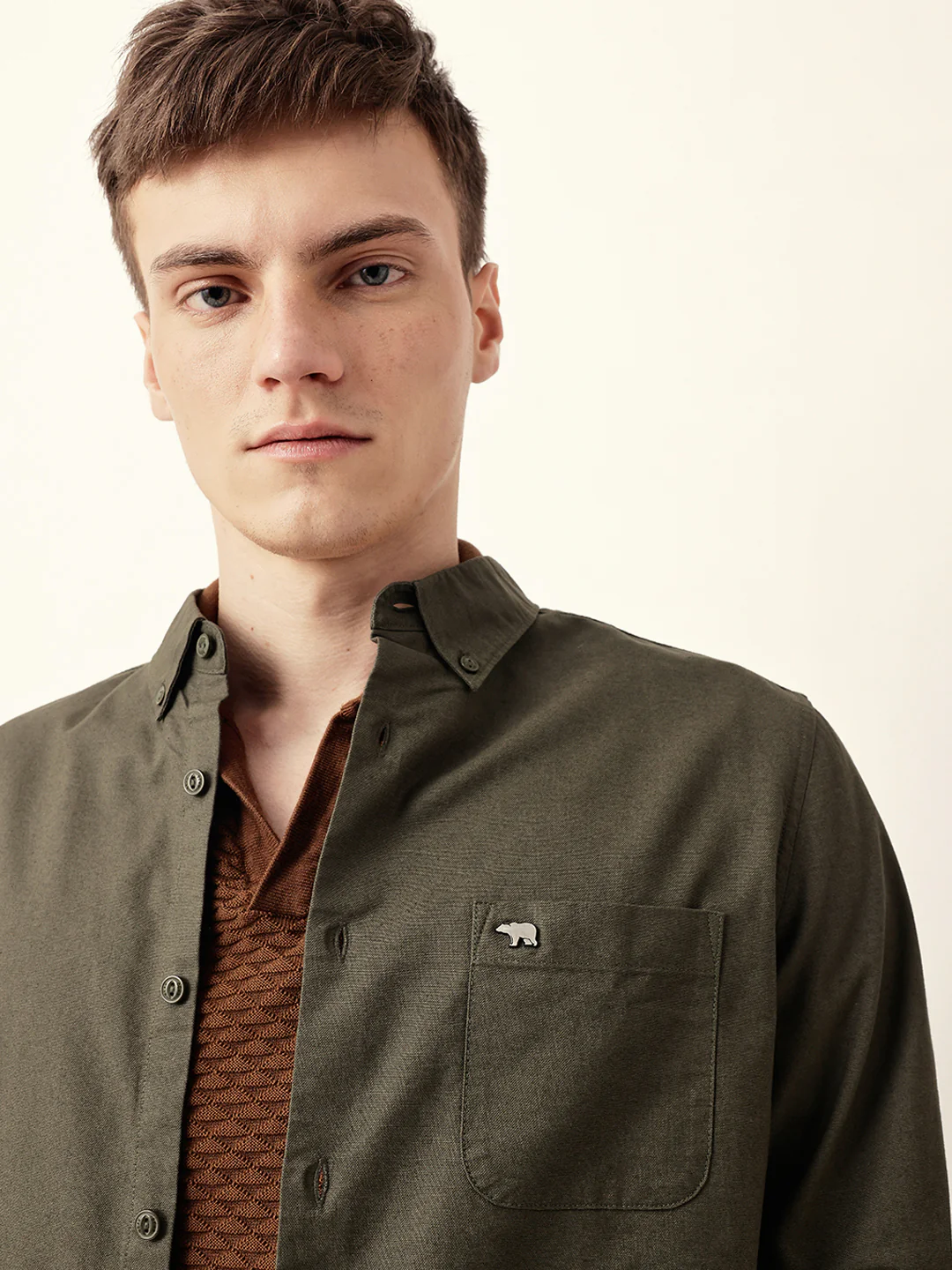 Men Modern Fit Casual Shirt - Image 7