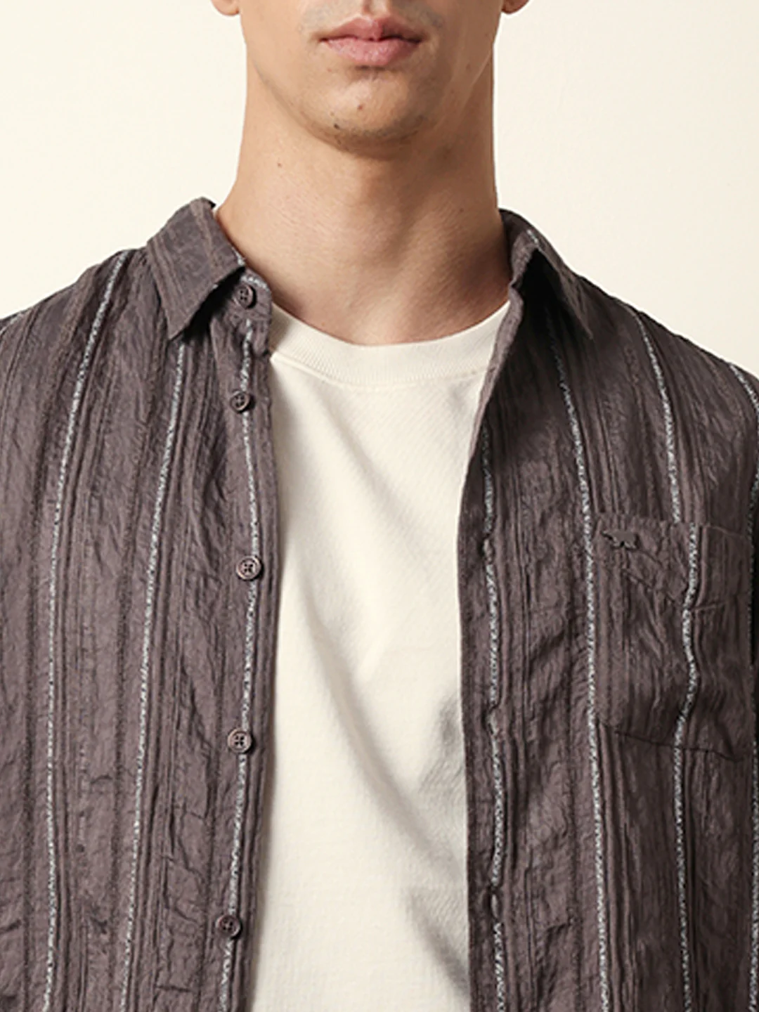 Men Modern Fit Casual Shirt - Image 6