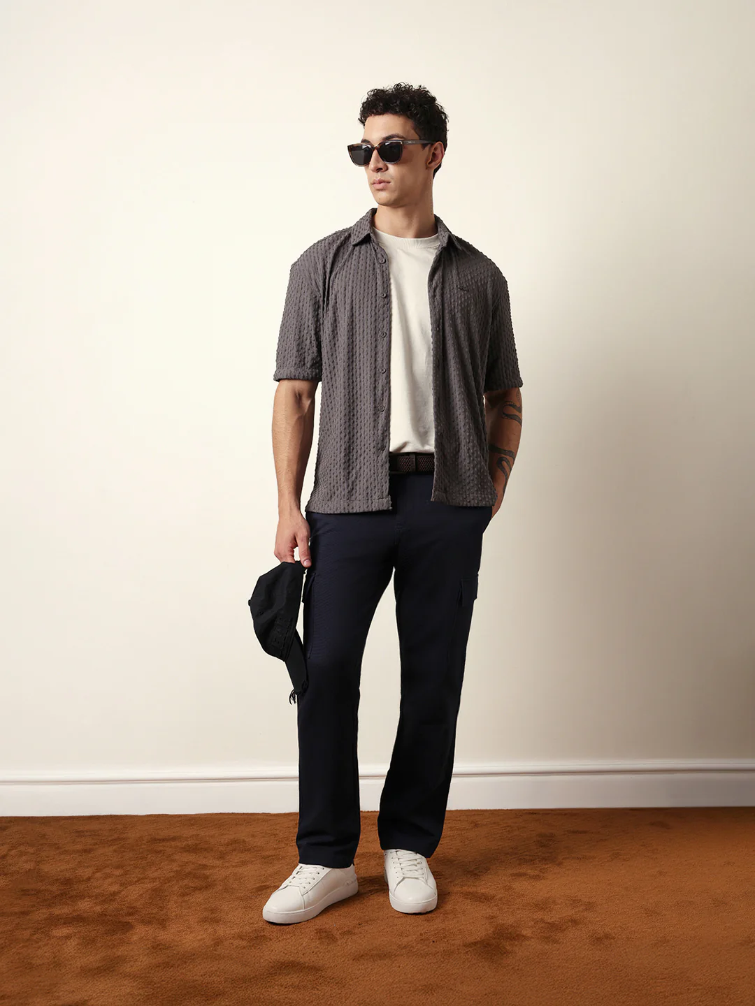 Men Modern Fit Casual Shirt - Image 2