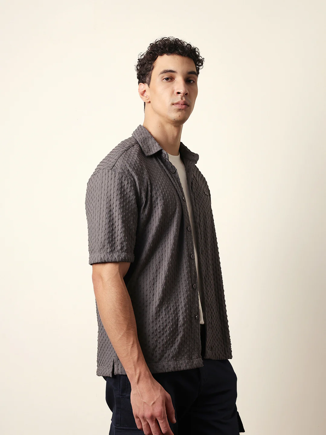 Men Modern Fit Casual Shirt - Image 5